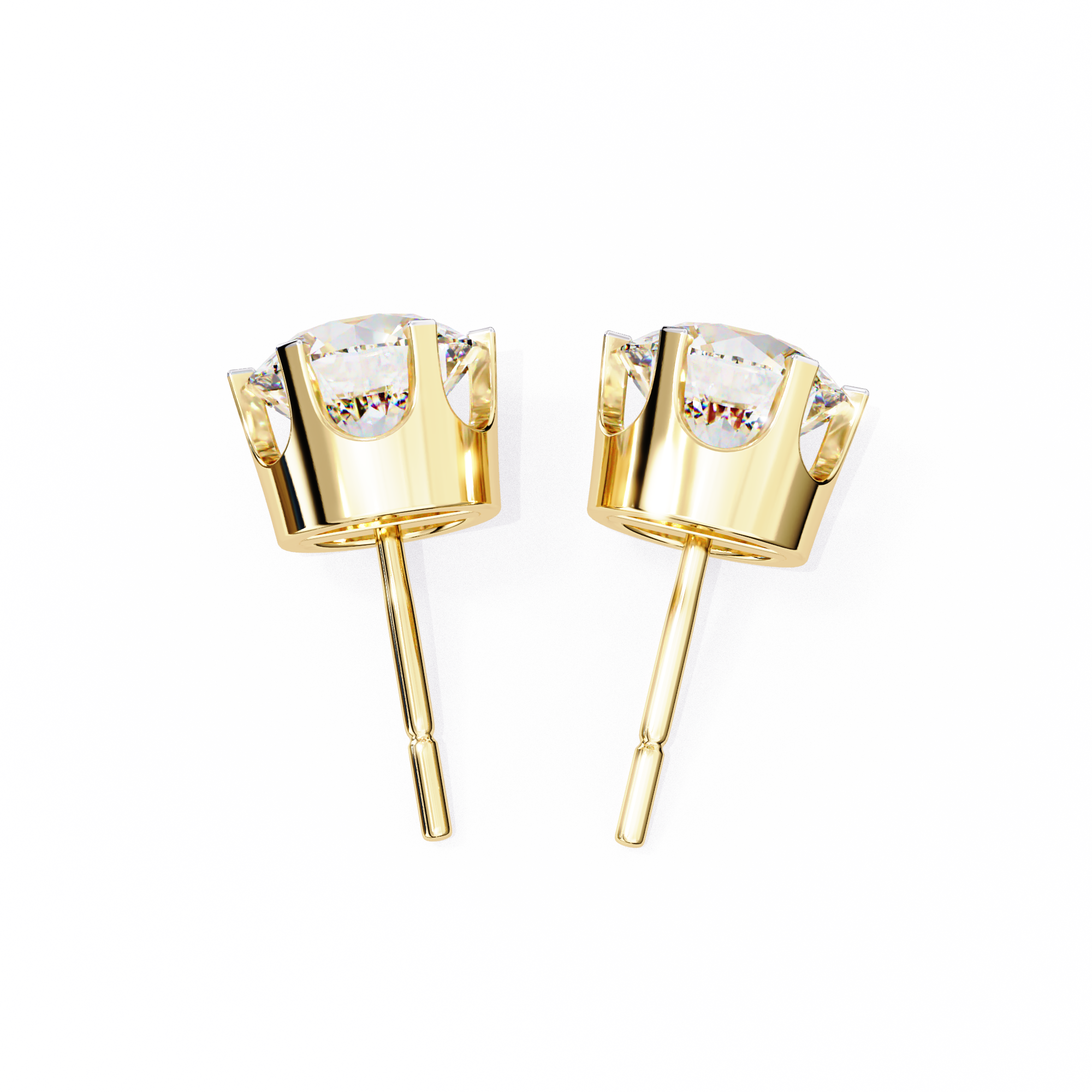 Estelle Solitaire Earrings