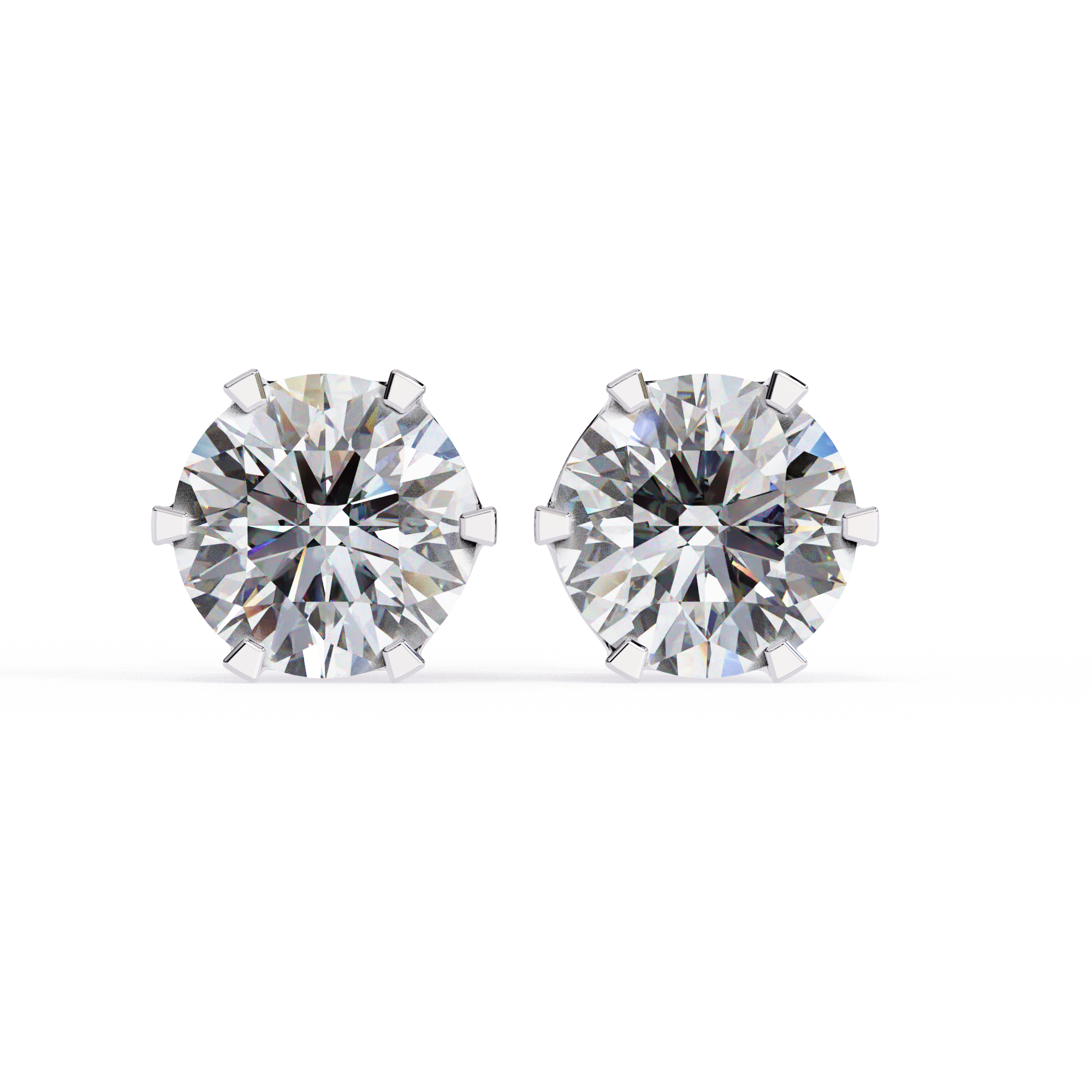 Estelle Solitaire Earrings