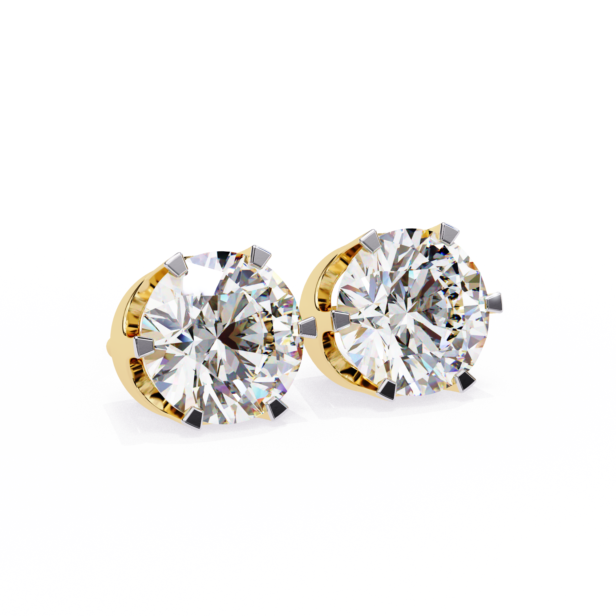 Estelle Solitaire Earrings