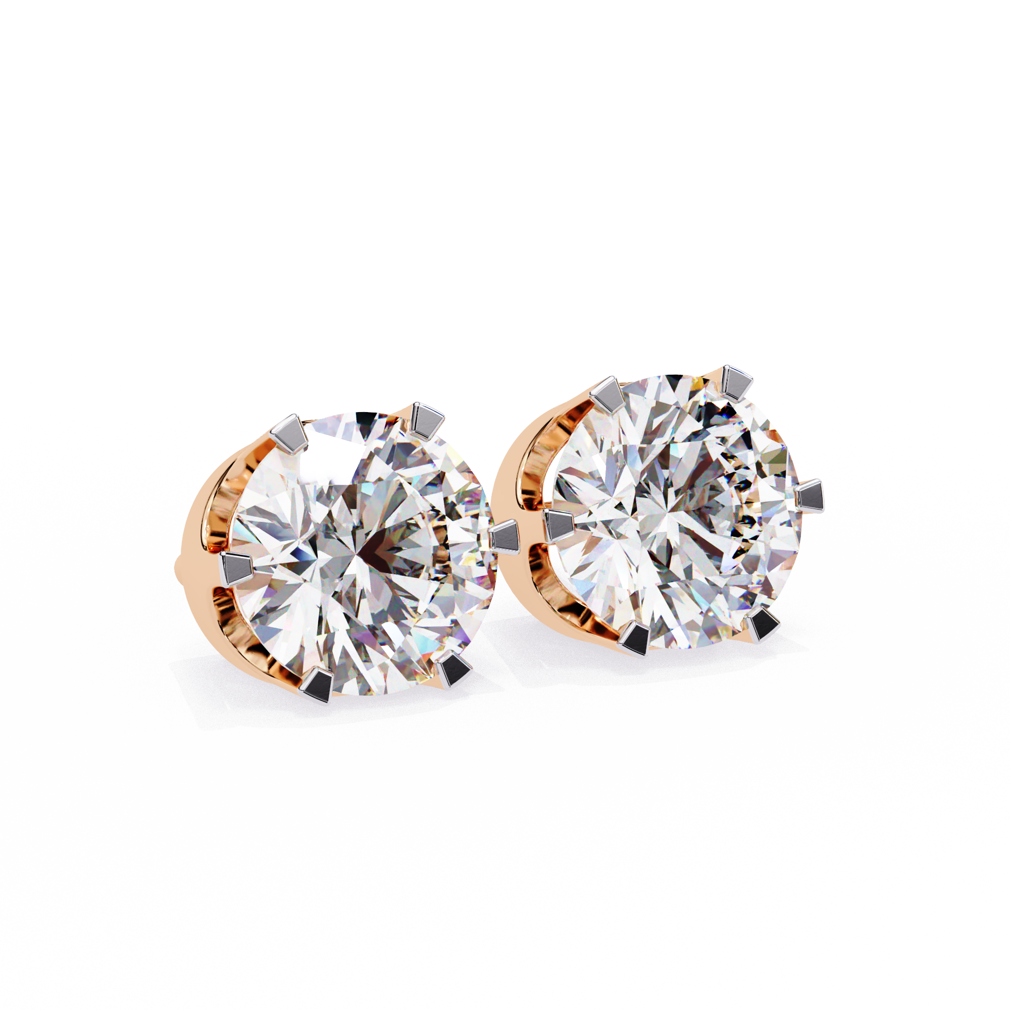 Estelle Solitaire Earrings