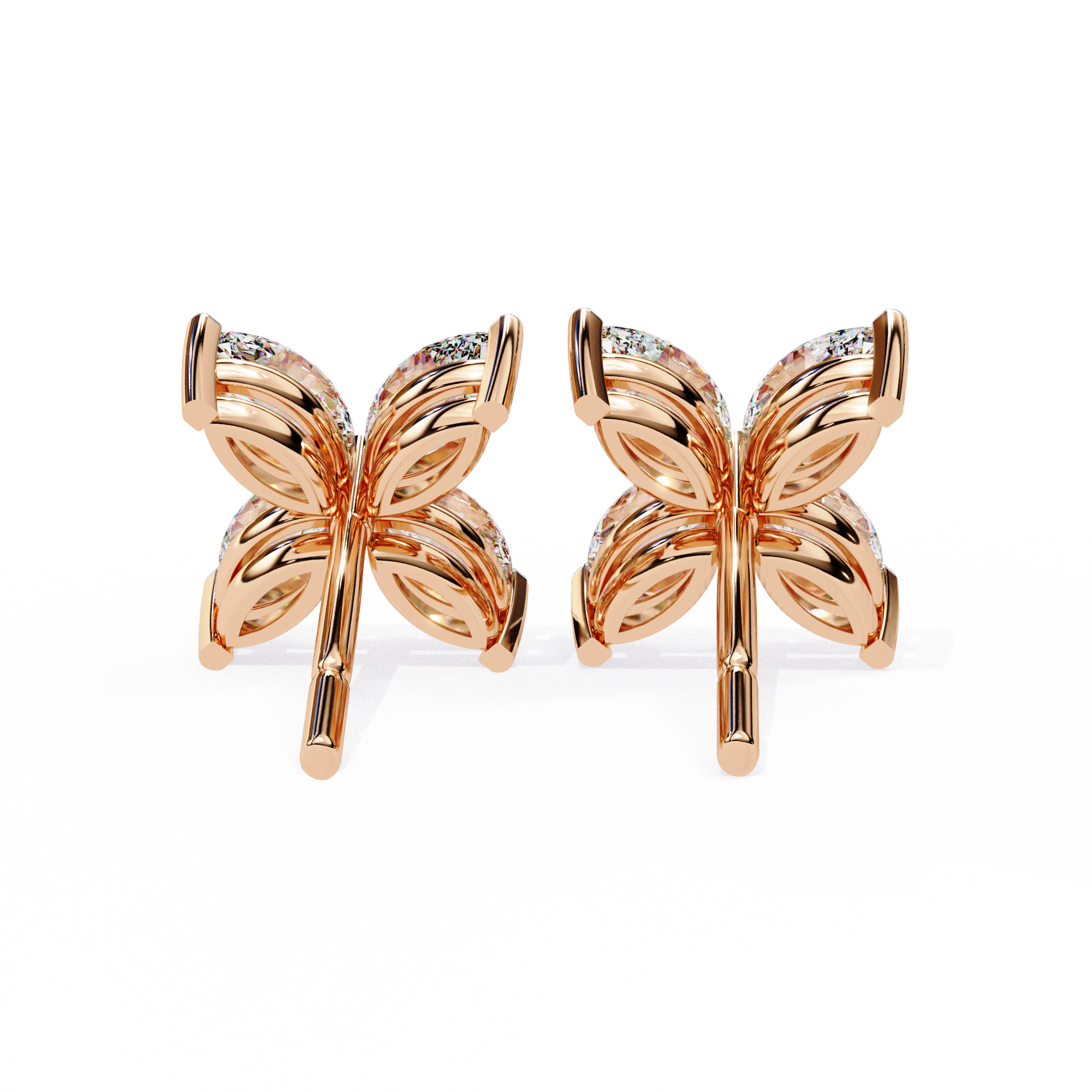 Lumière Marquise Diamond Earrings