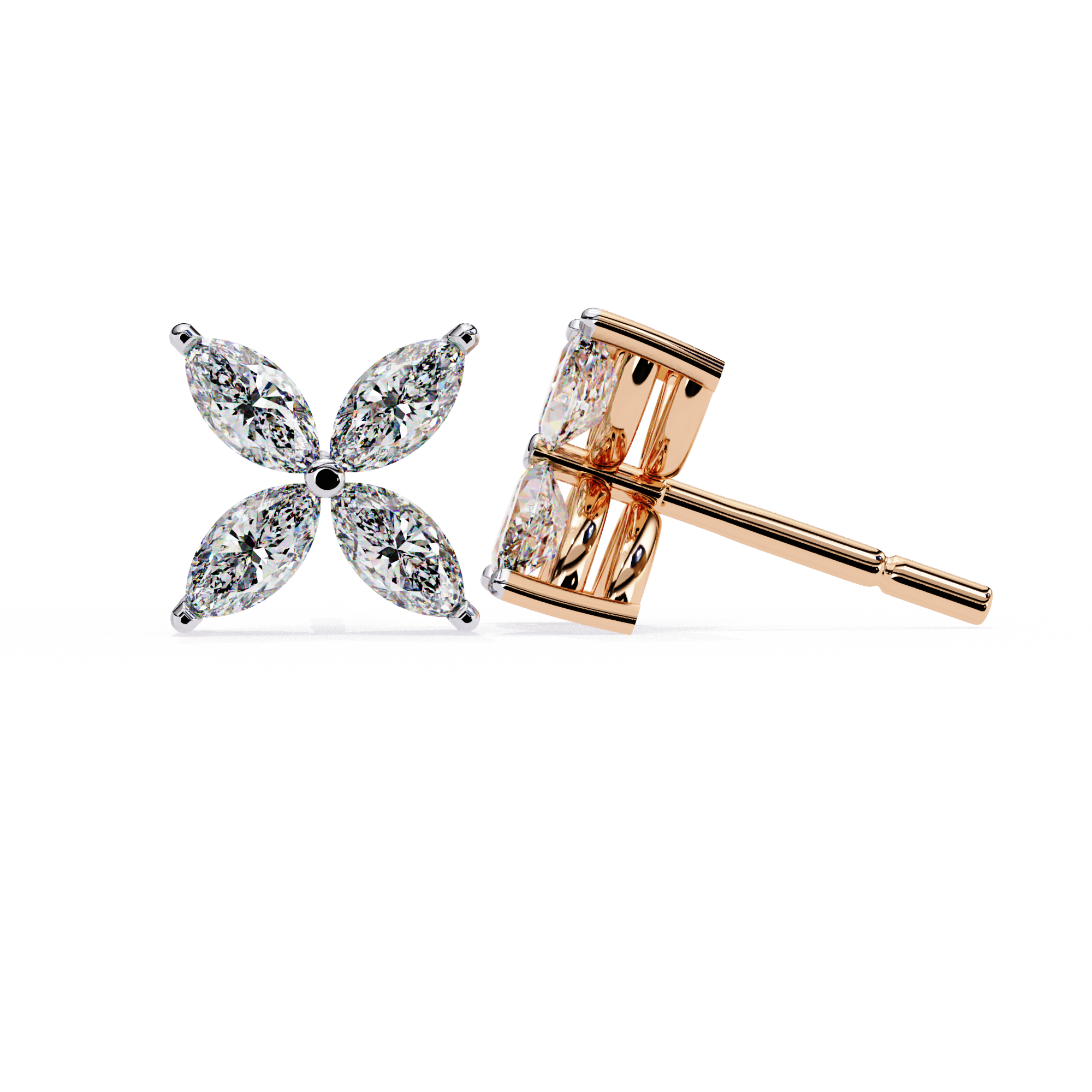 Lumière Marquise Diamond Earrings