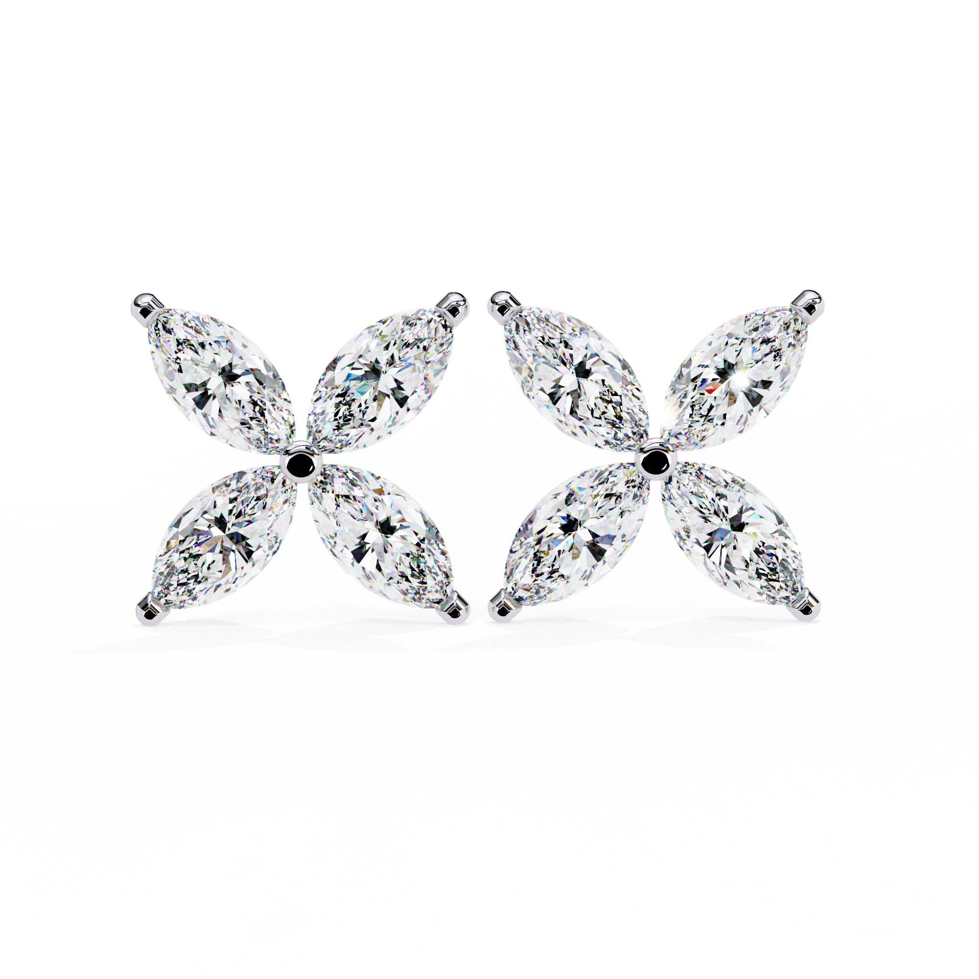 Lumière Marquise Diamond Earrings