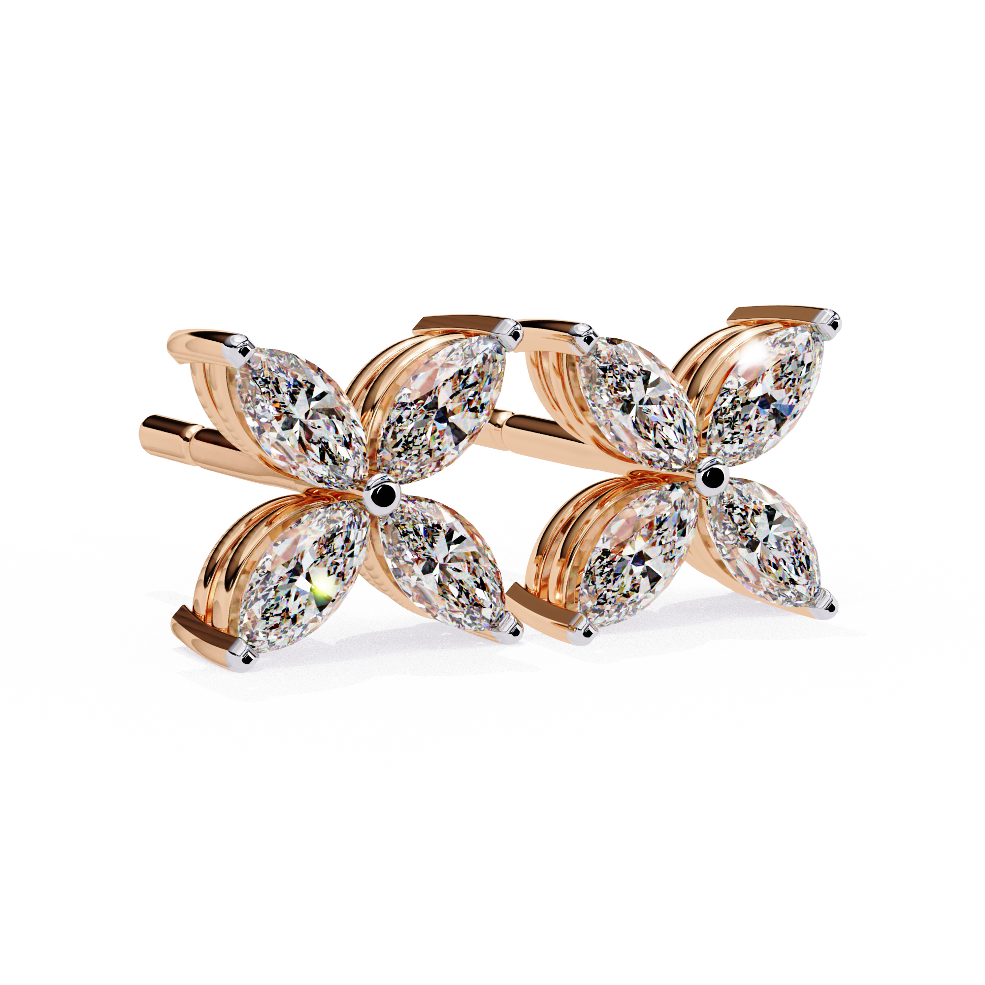 Lumière Marquise Diamond Earrings
