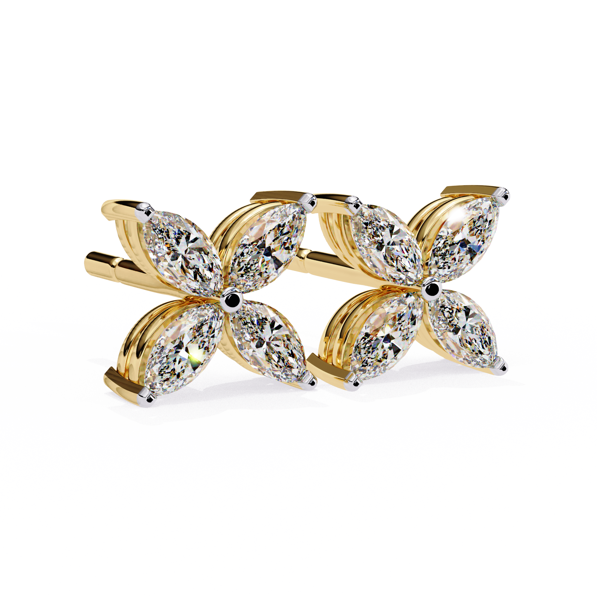 Lumière Marquise Diamond Earrings