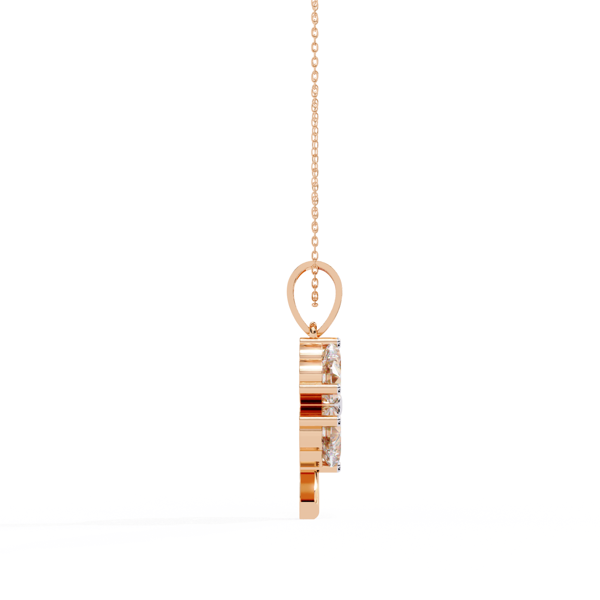 Amora Heart Diamond Pendant