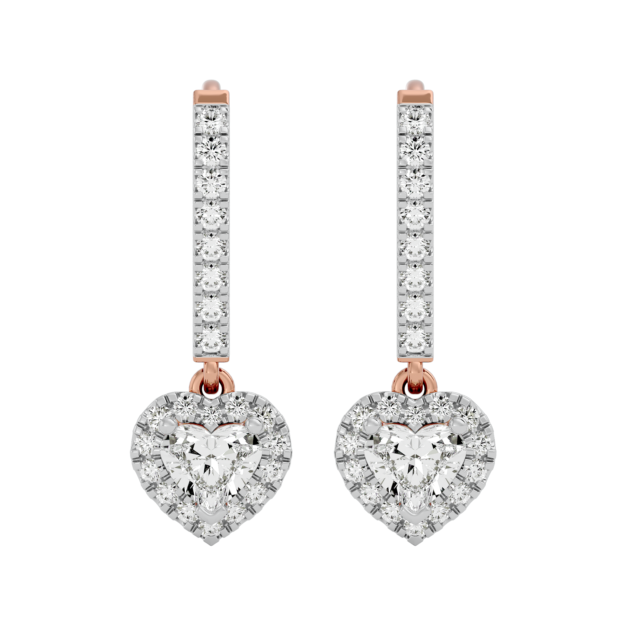 Amore Solitaire Earrings