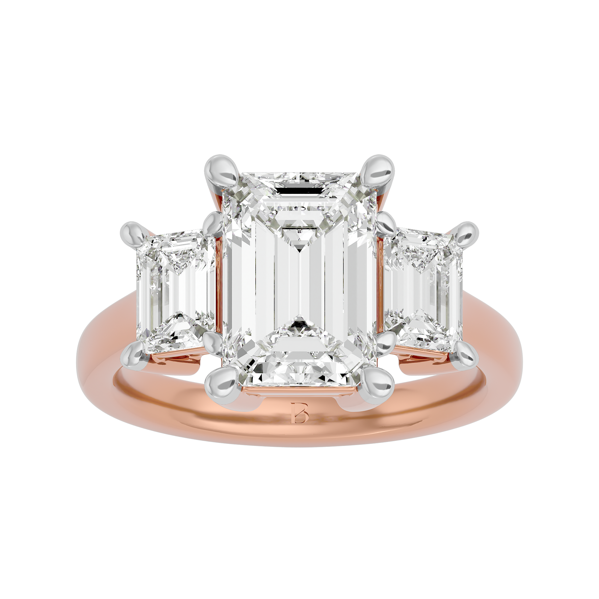 Ethereal Emerald Charm Ring