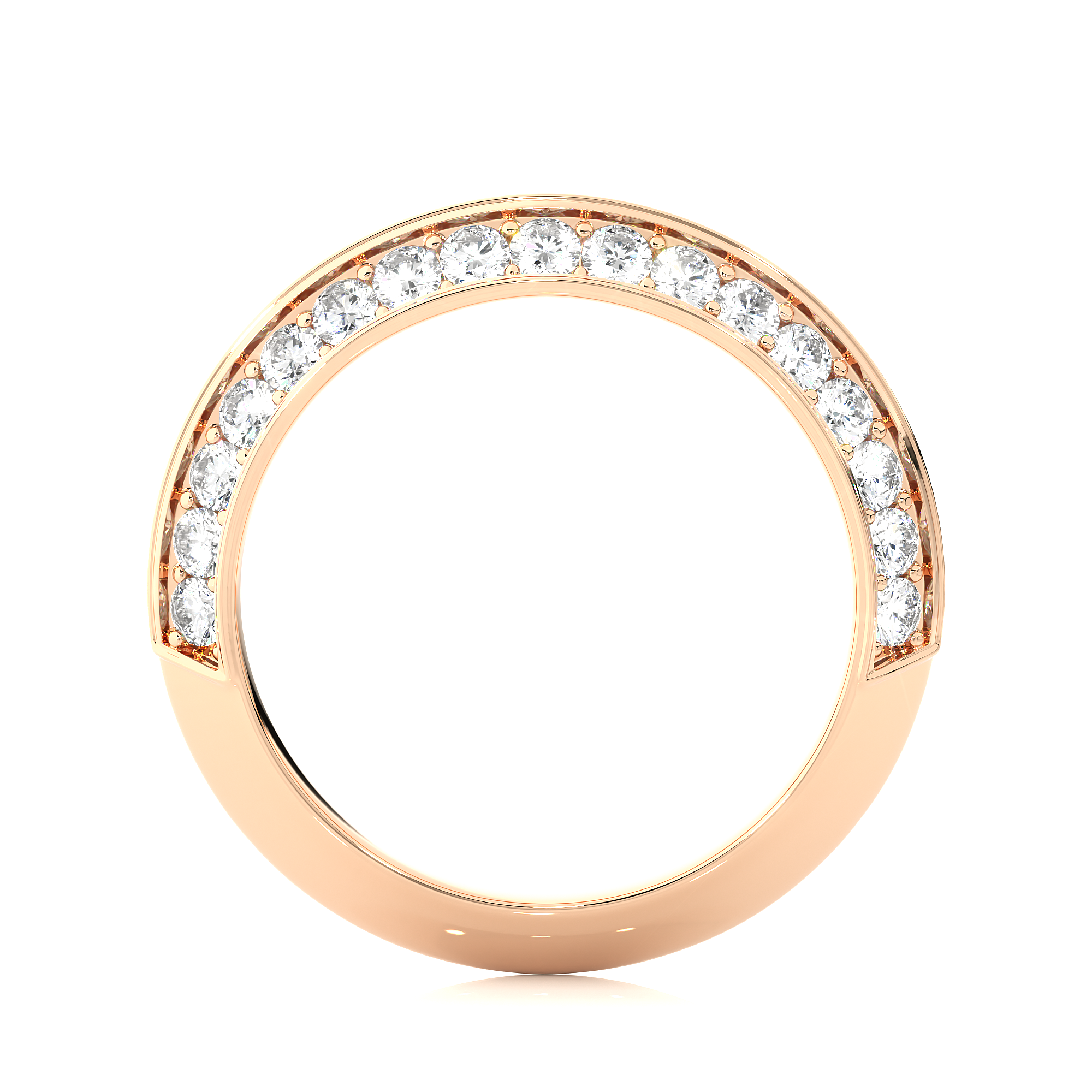 Infinite Embrace Solitaire Lab Grown Diamond Ring