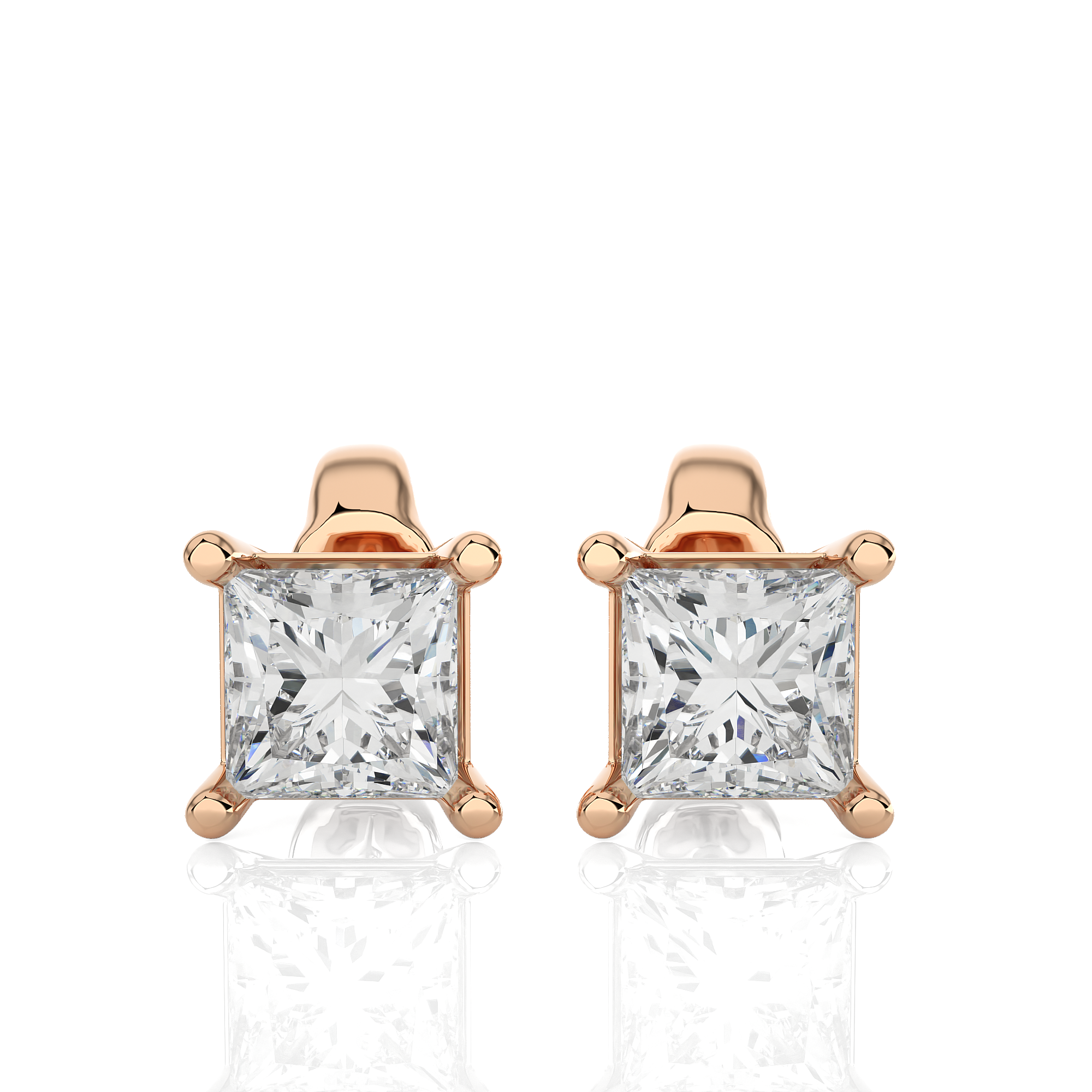 Astre Lab Grown Diamond Stud Earrings