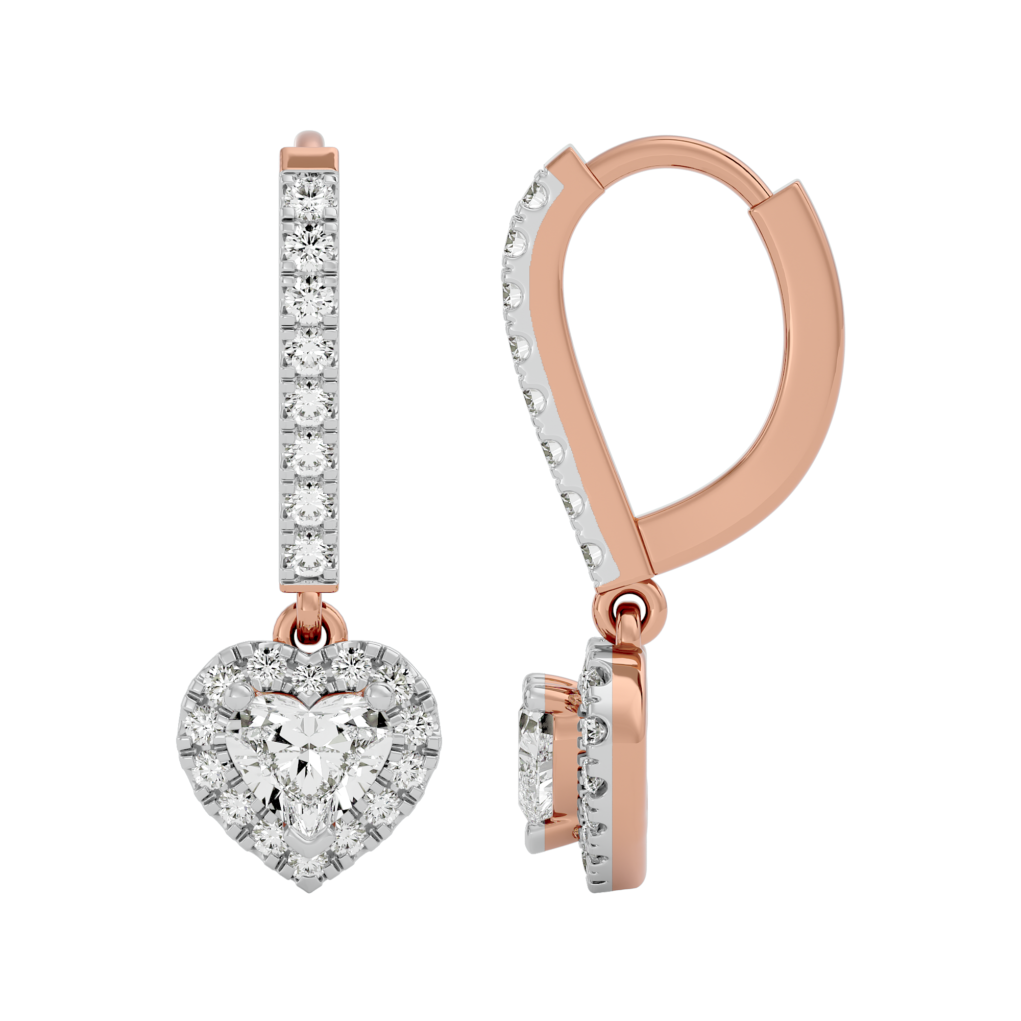 Amore Solitaire Earrings