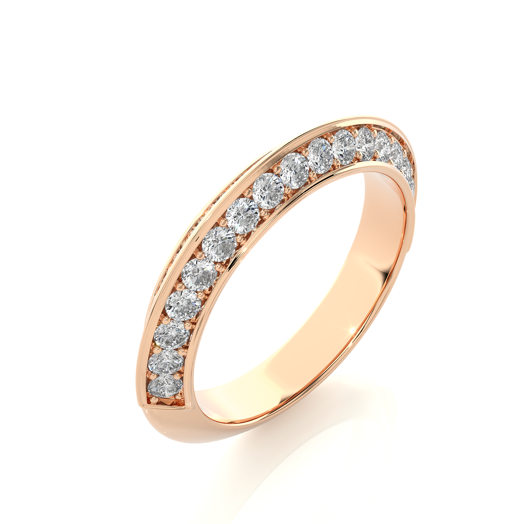 Infinite Embrace Solitaire Lab Grown Diamond Ring