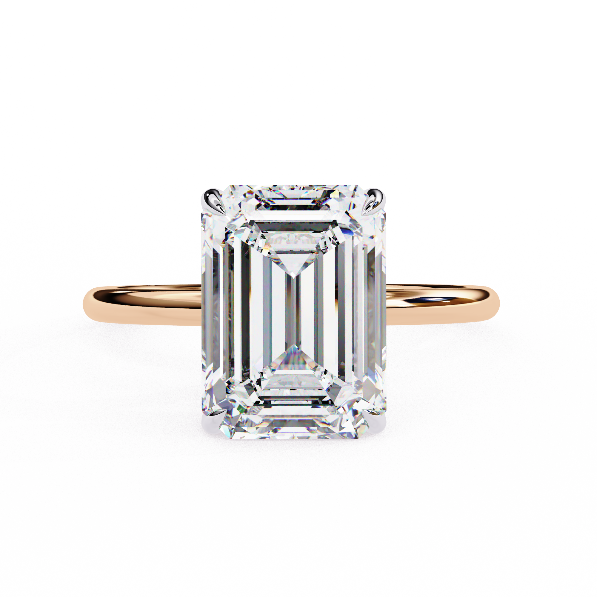 Celeste Emerald Diamond Ring