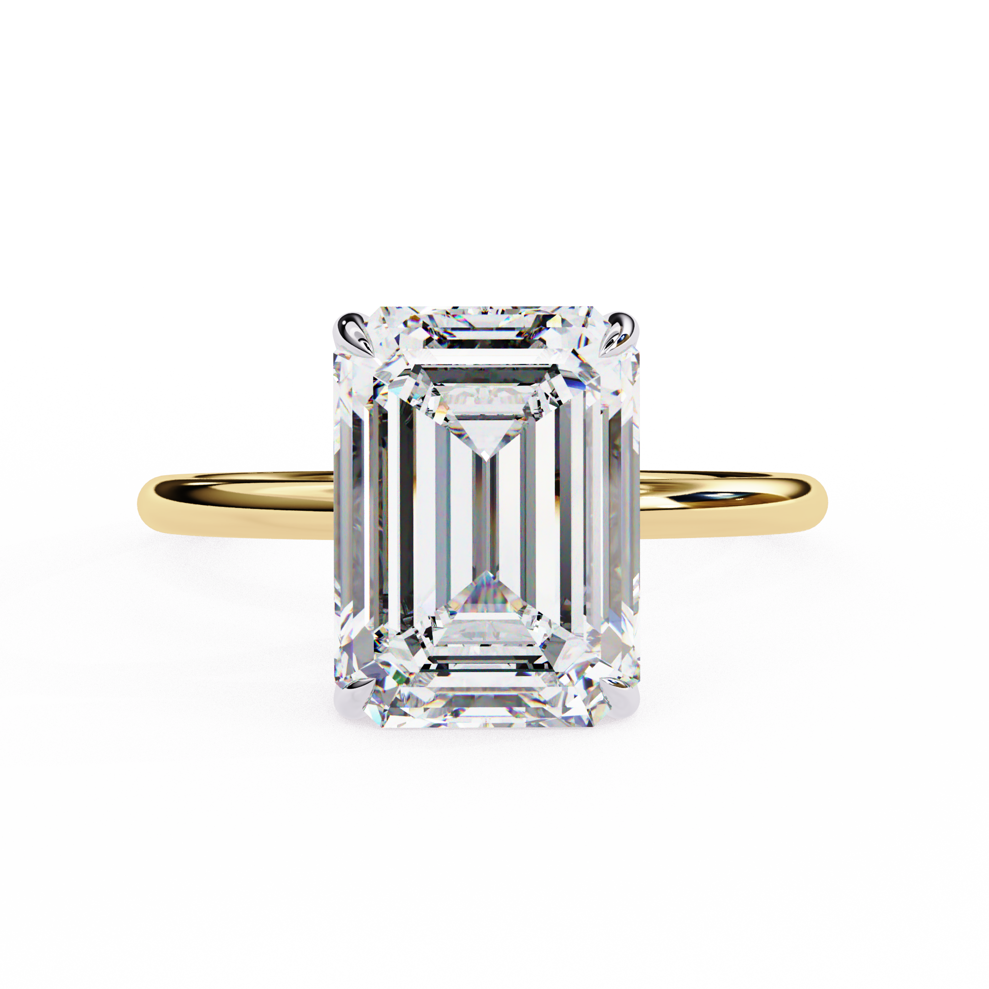 Celeste Emerald Diamond Ring