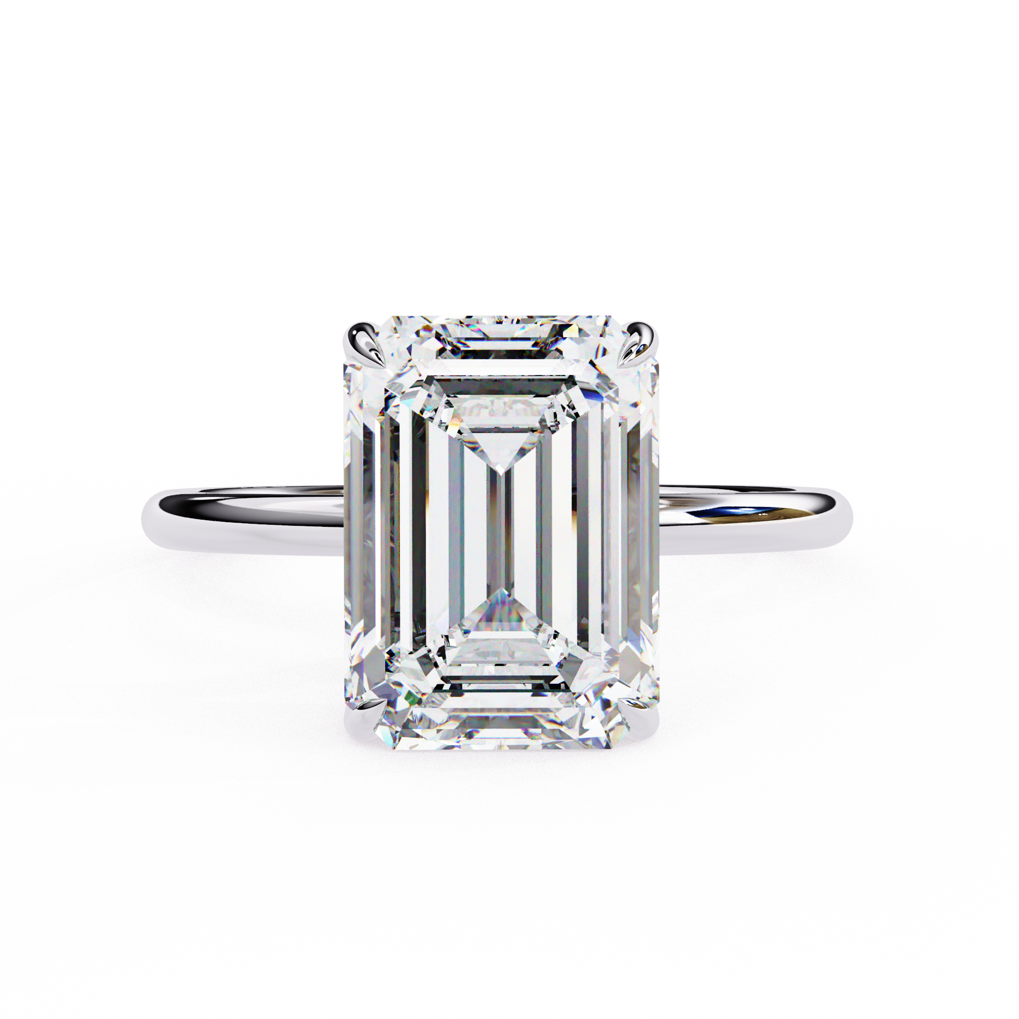 Celeste Emerald Diamond Ring