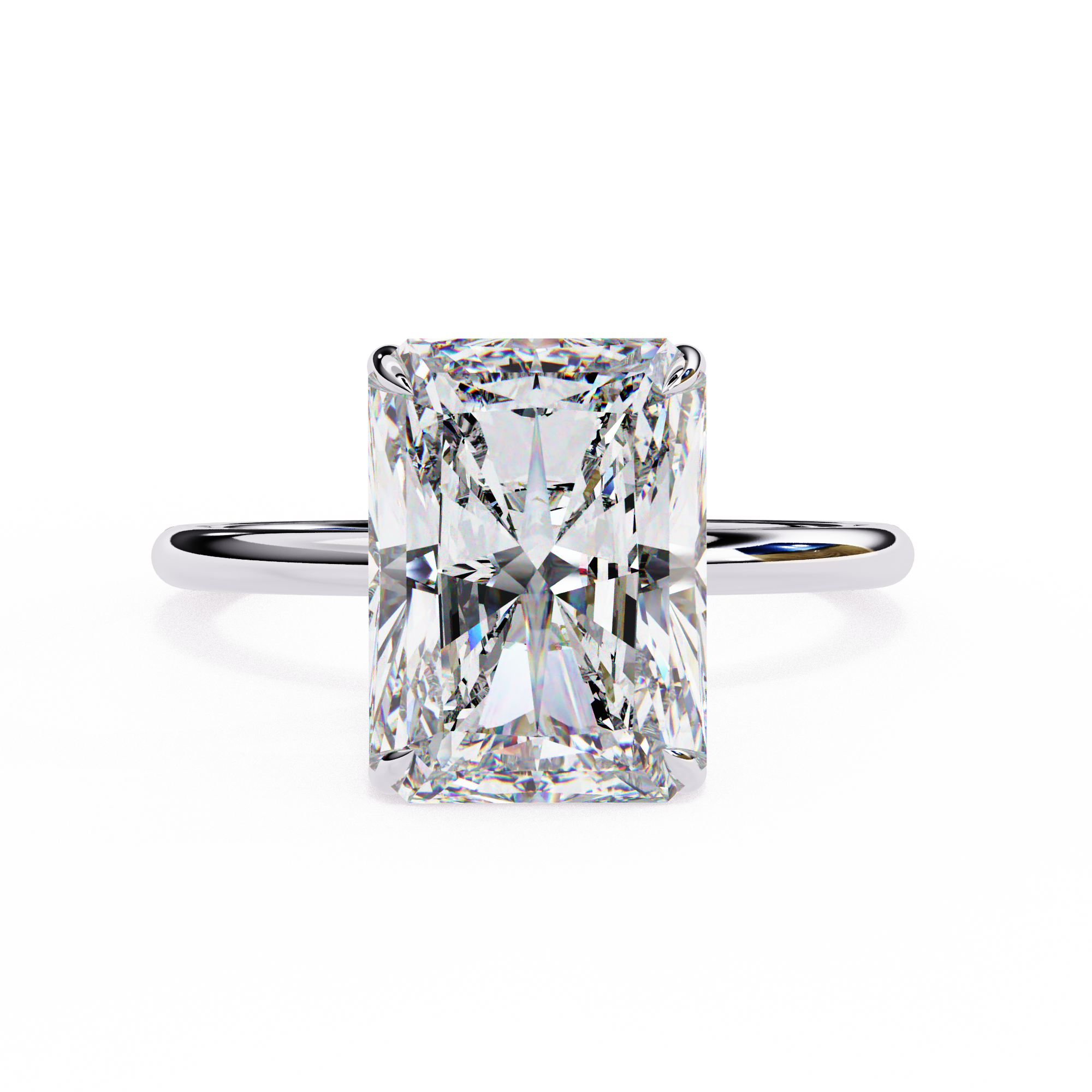 Aurelia Radiant Diamond Ring