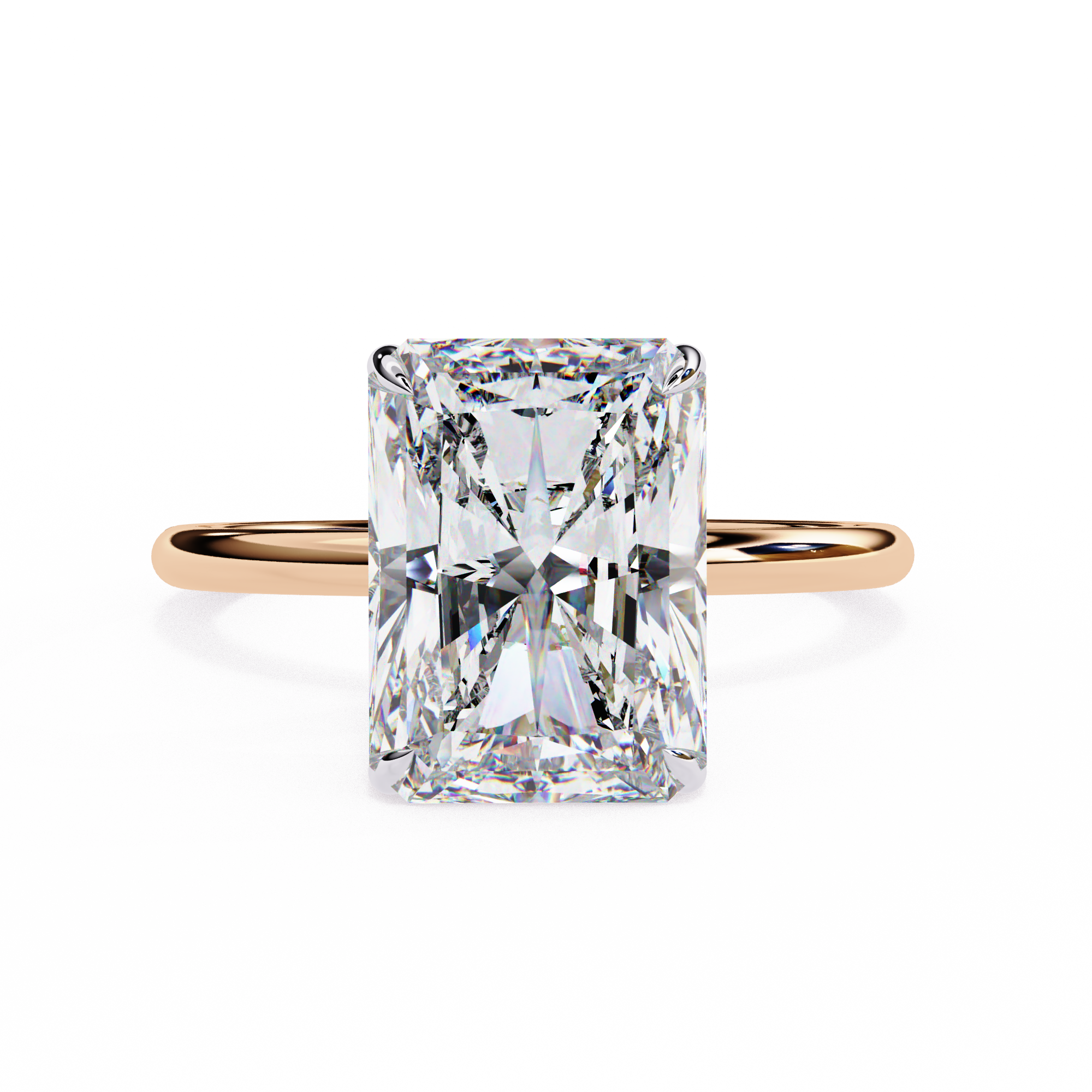Aurelia Radiant Diamond Ring