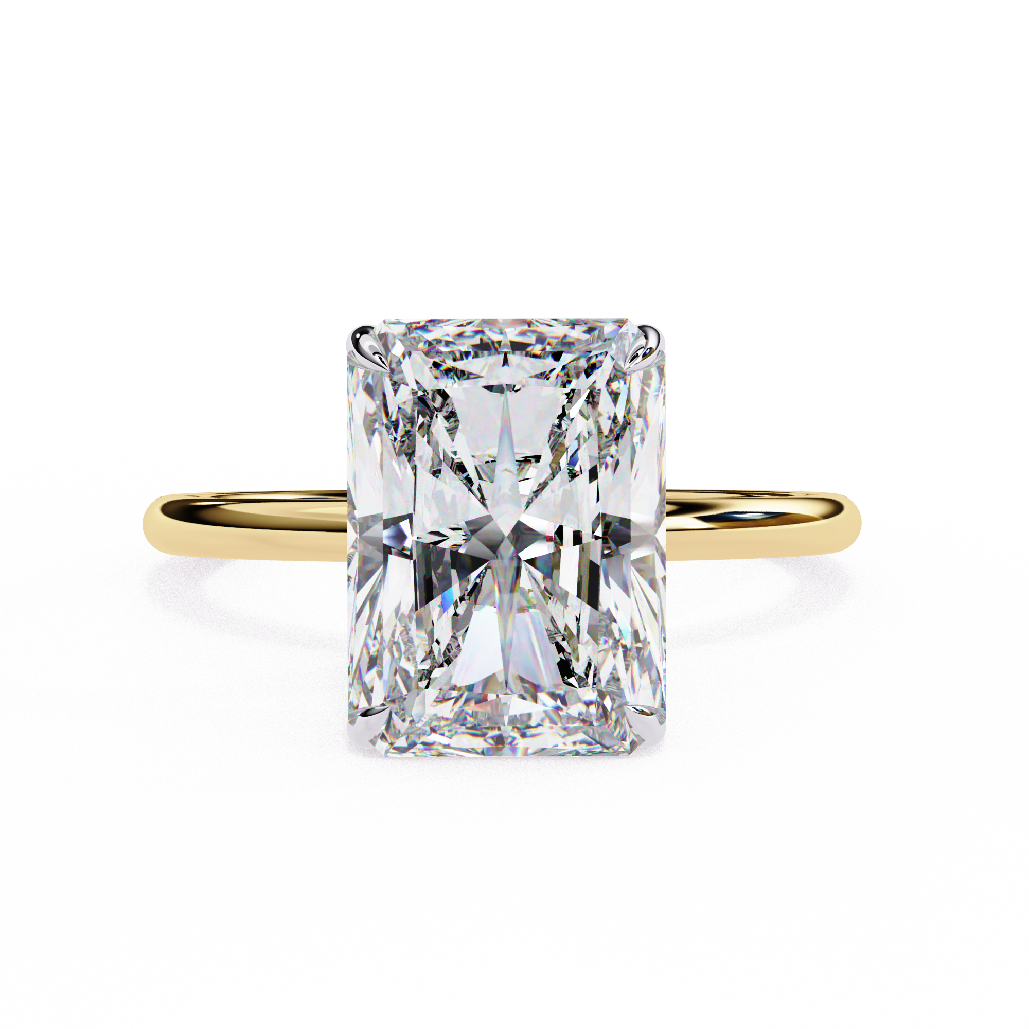 Aurelia Radiant Diamond Ring