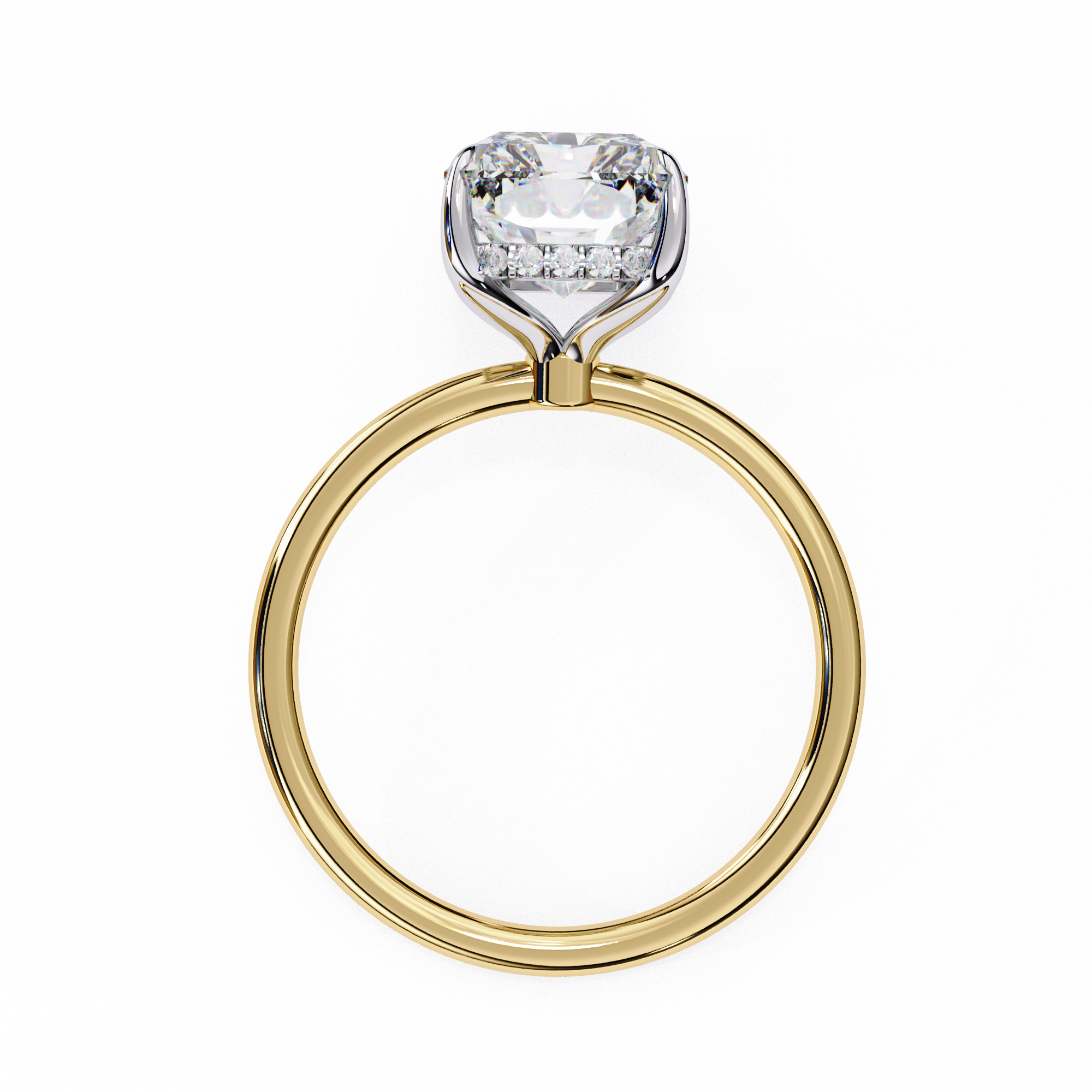 Aurelia Radiant Diamond Ring
