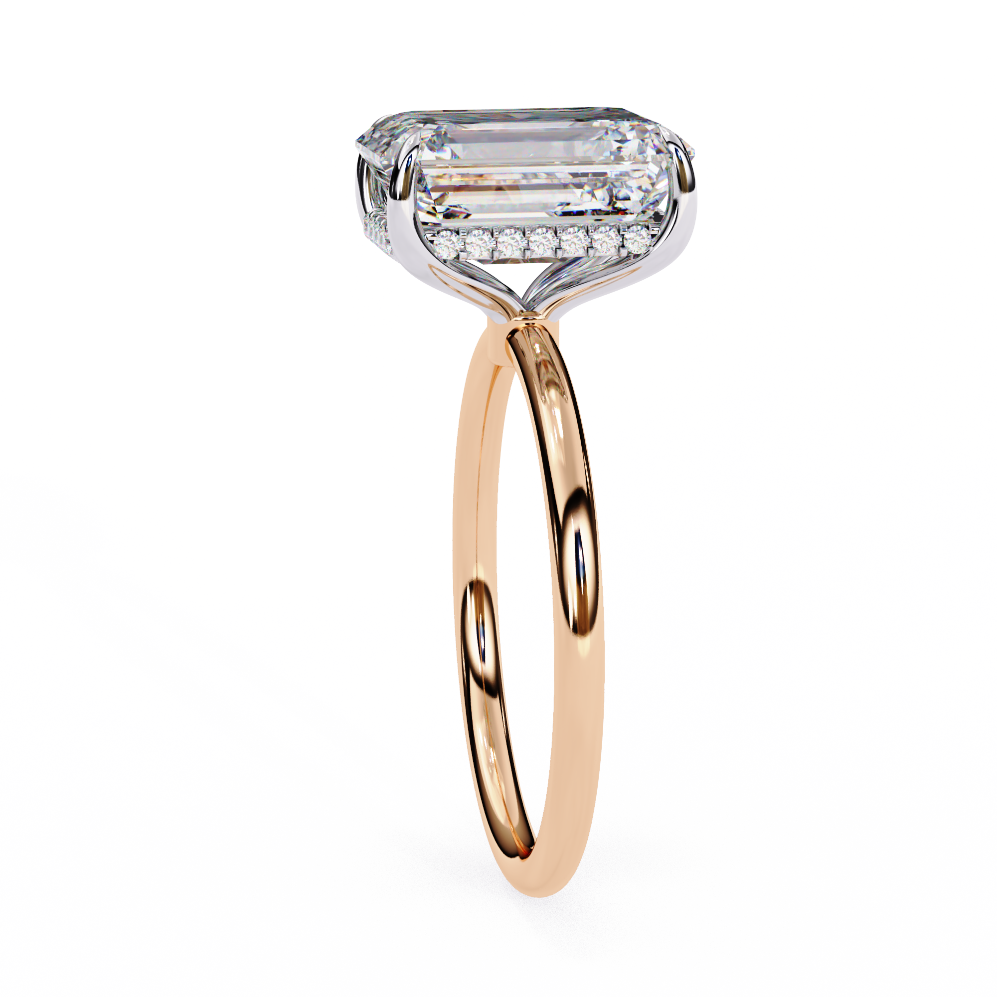 Celeste Emerald Diamond Ring