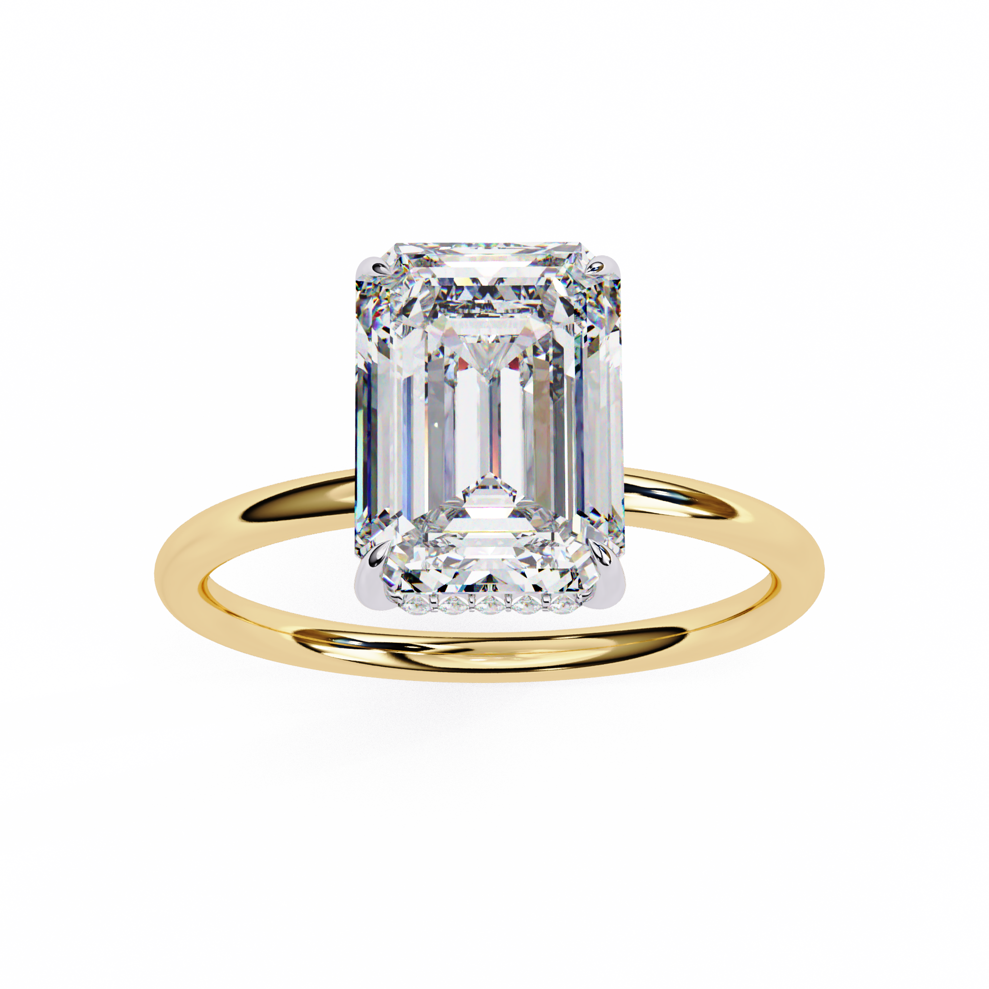 Celeste Emerald Diamond Ring