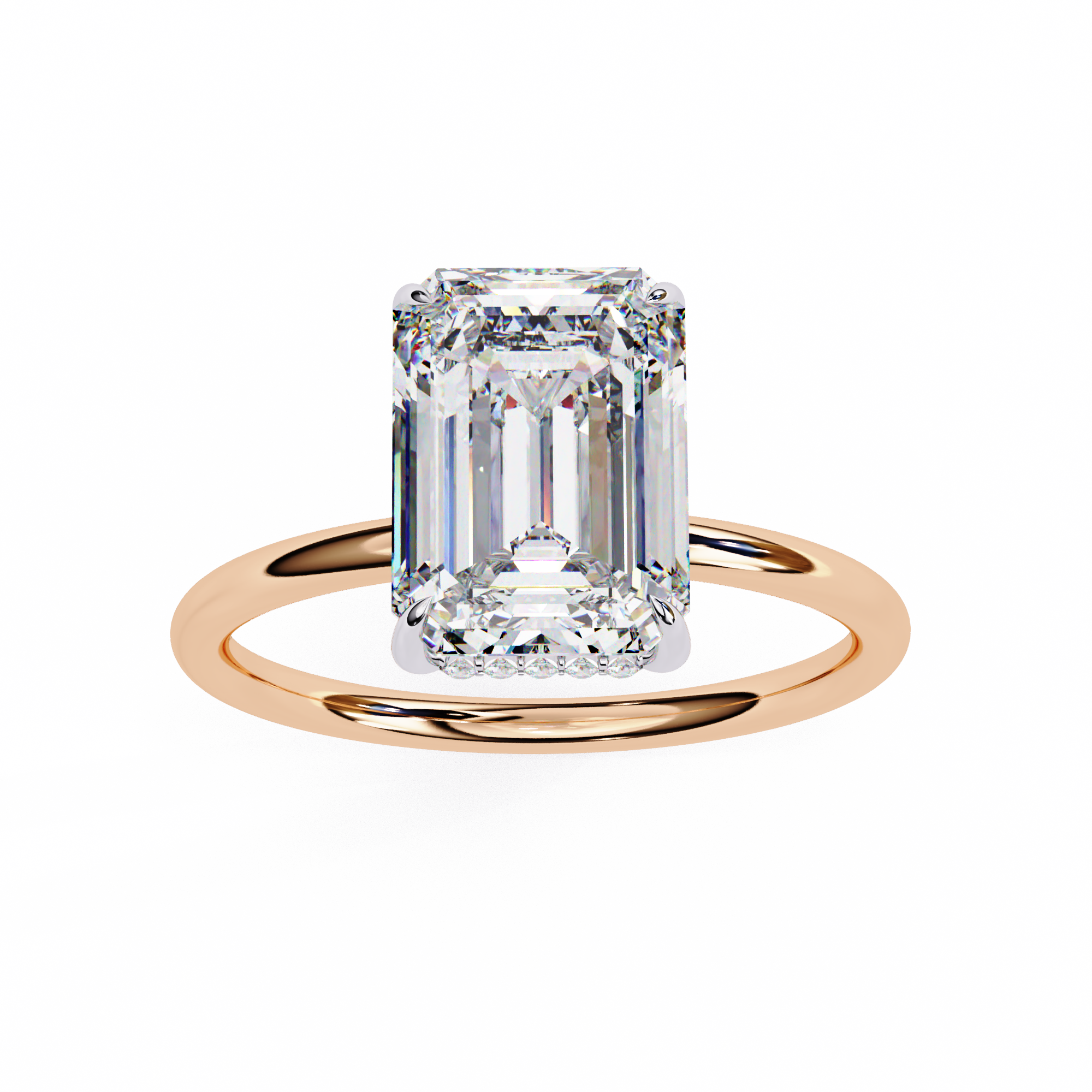 Celeste Emerald Diamond Ring