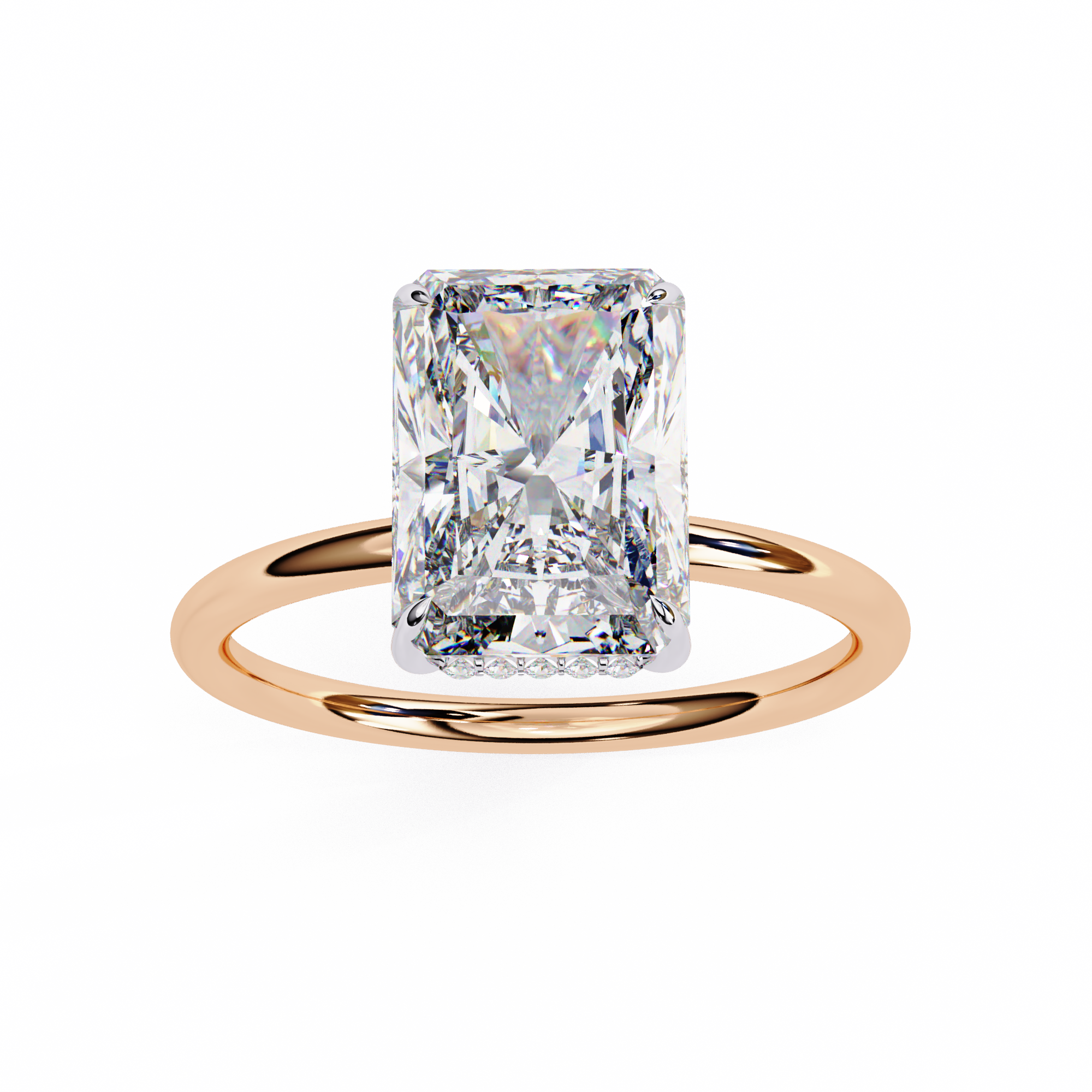 Aurelia Radiant Diamond Ring