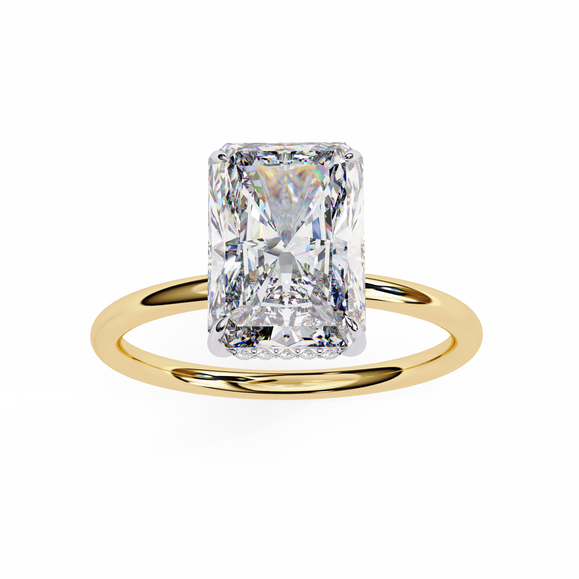 Aurelia Radiant Diamond Ring