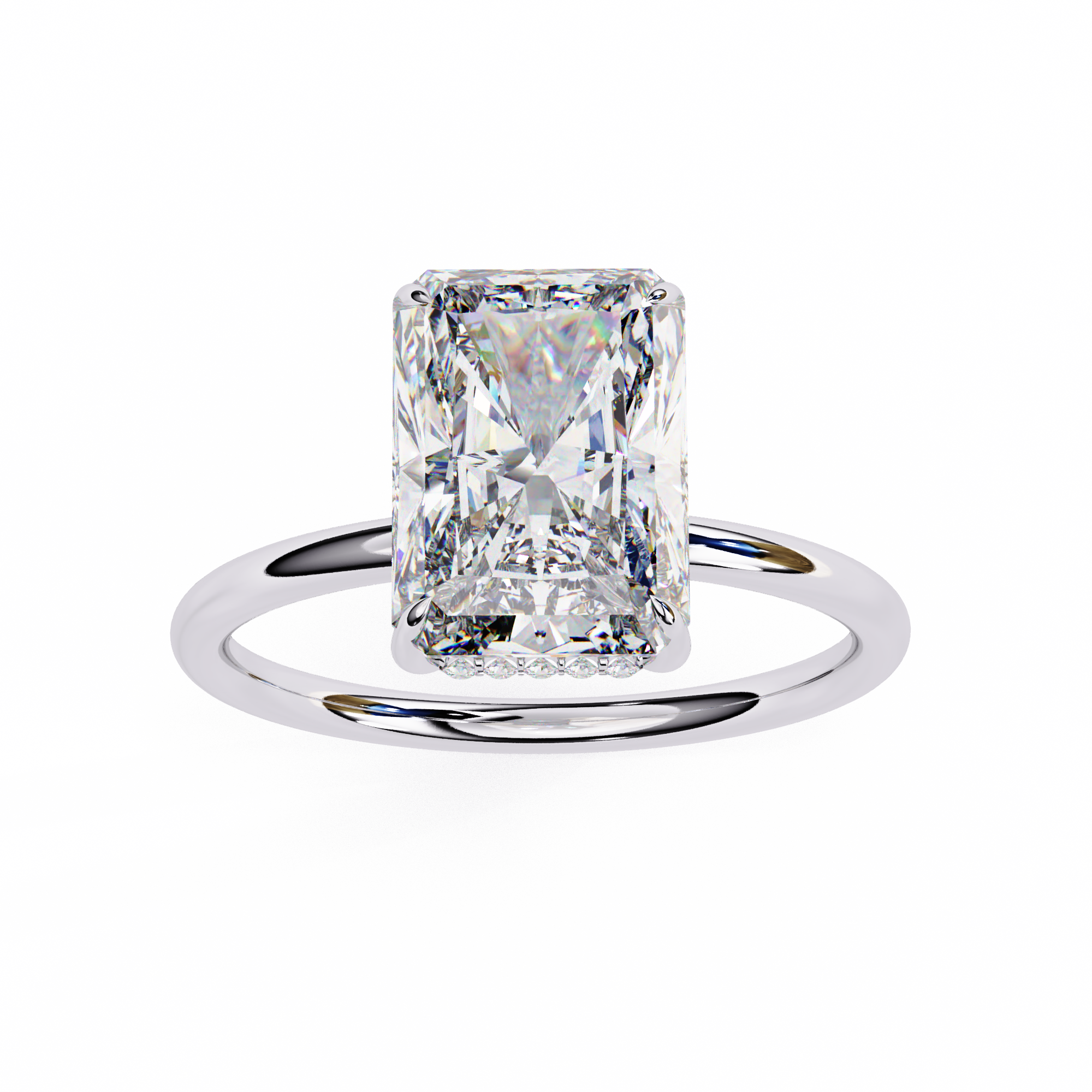 Aurelia Radiant Diamond Ring