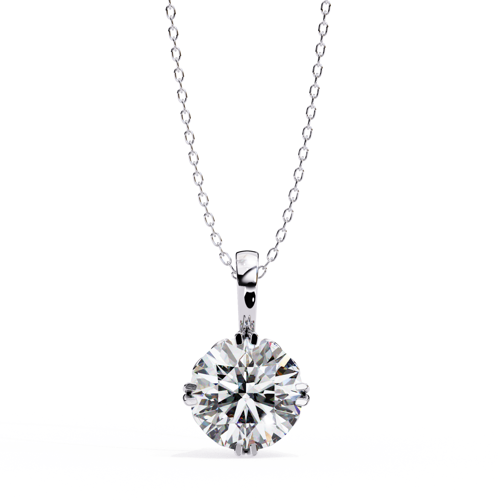 Aurora Solitaire Pendant