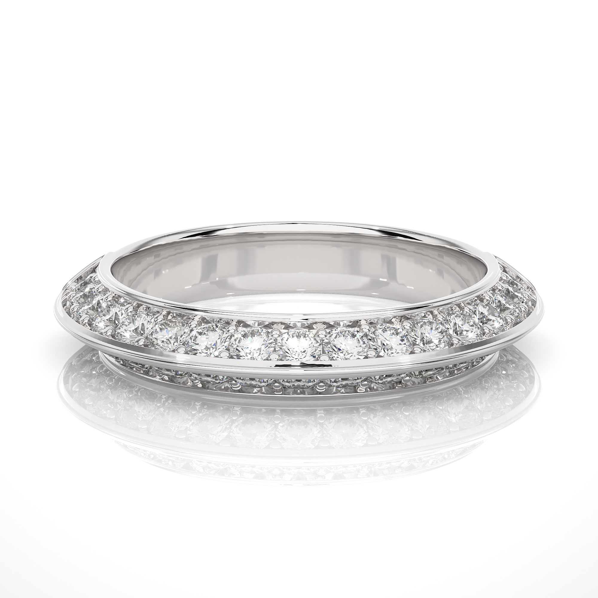 Infinite Embrace Solitaire Lab Grown Diamond Ring