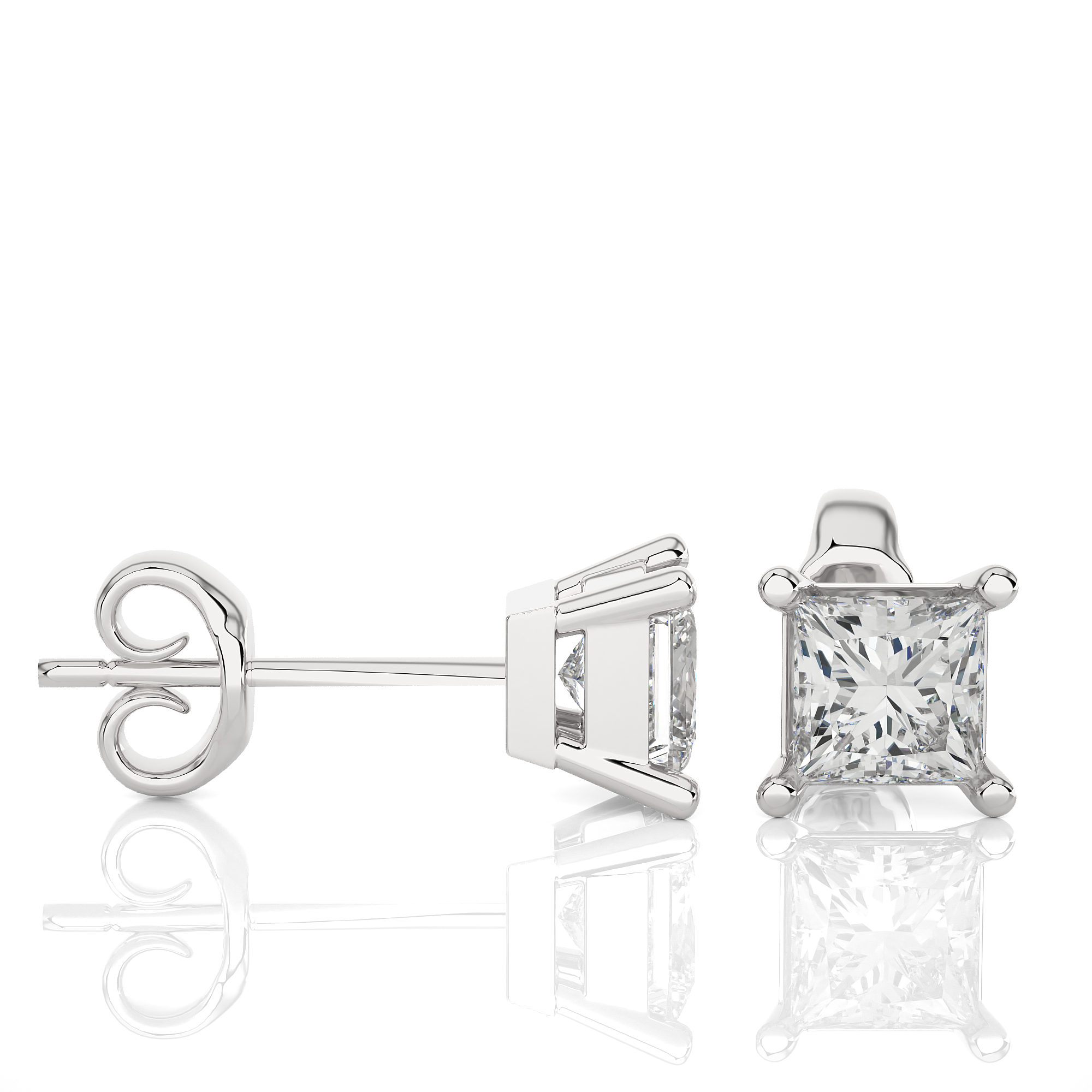 Astre Lab Grown Diamond Stud Earrings
