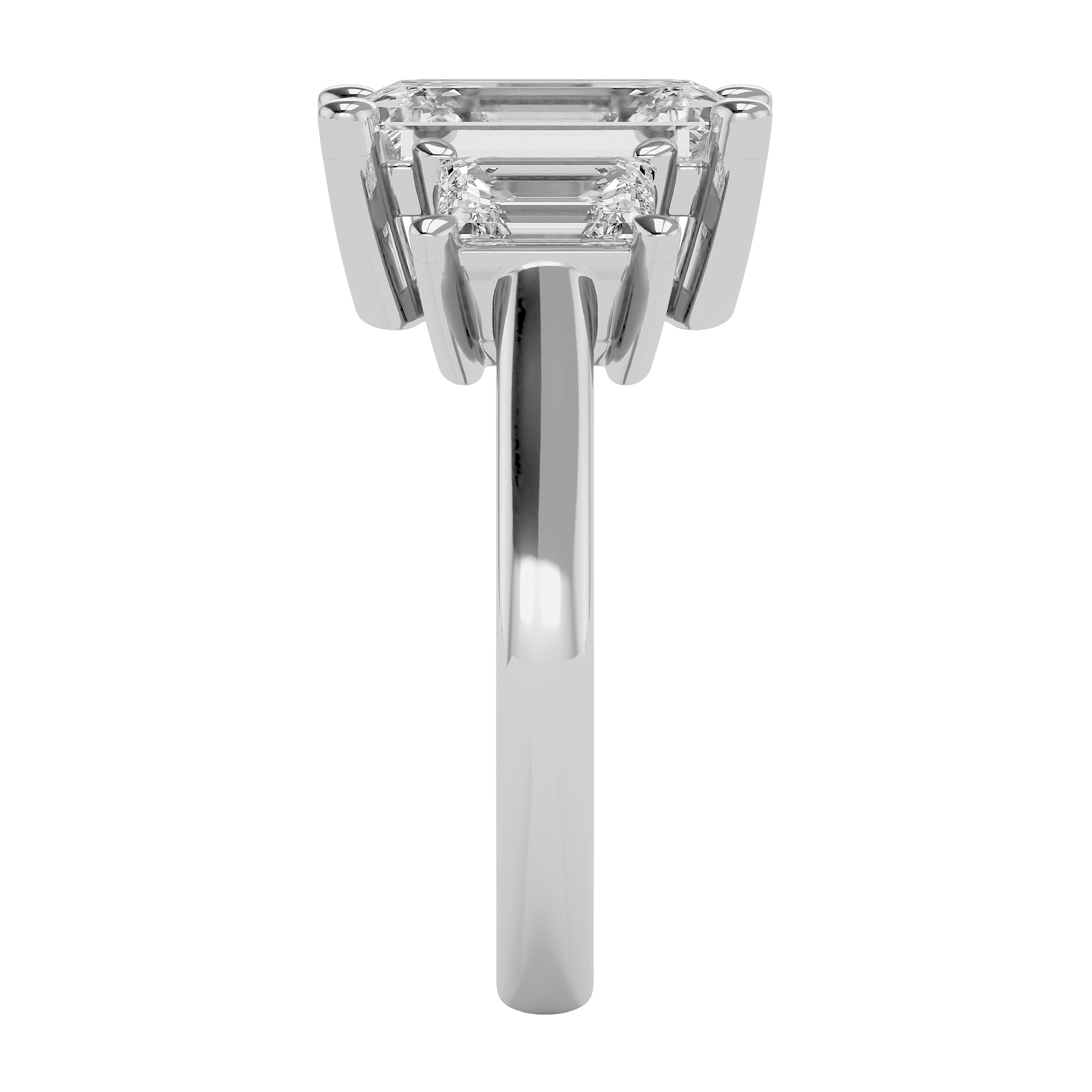 Ethereal Emerald Charm Ring