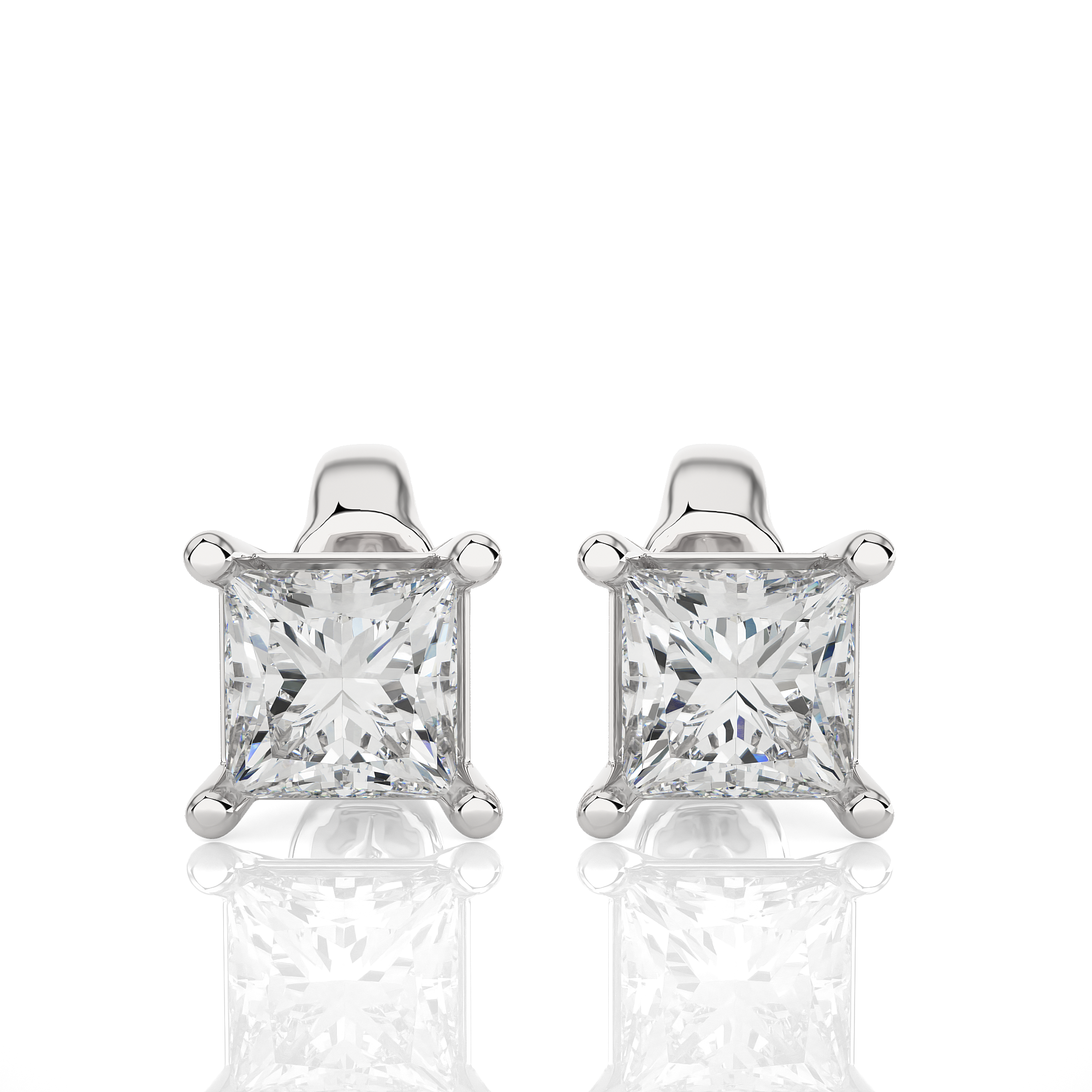 Astre Lab Grown Diamond Stud Earrings