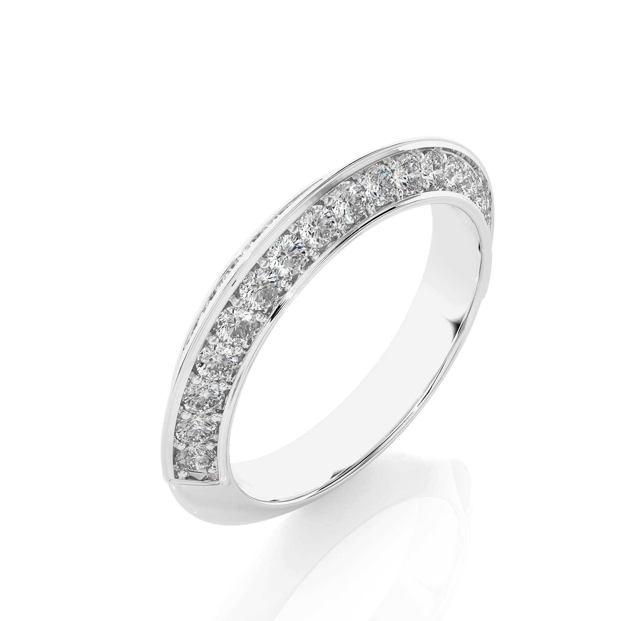 Infinite Embrace Solitaire Lab Grown Diamond Ring