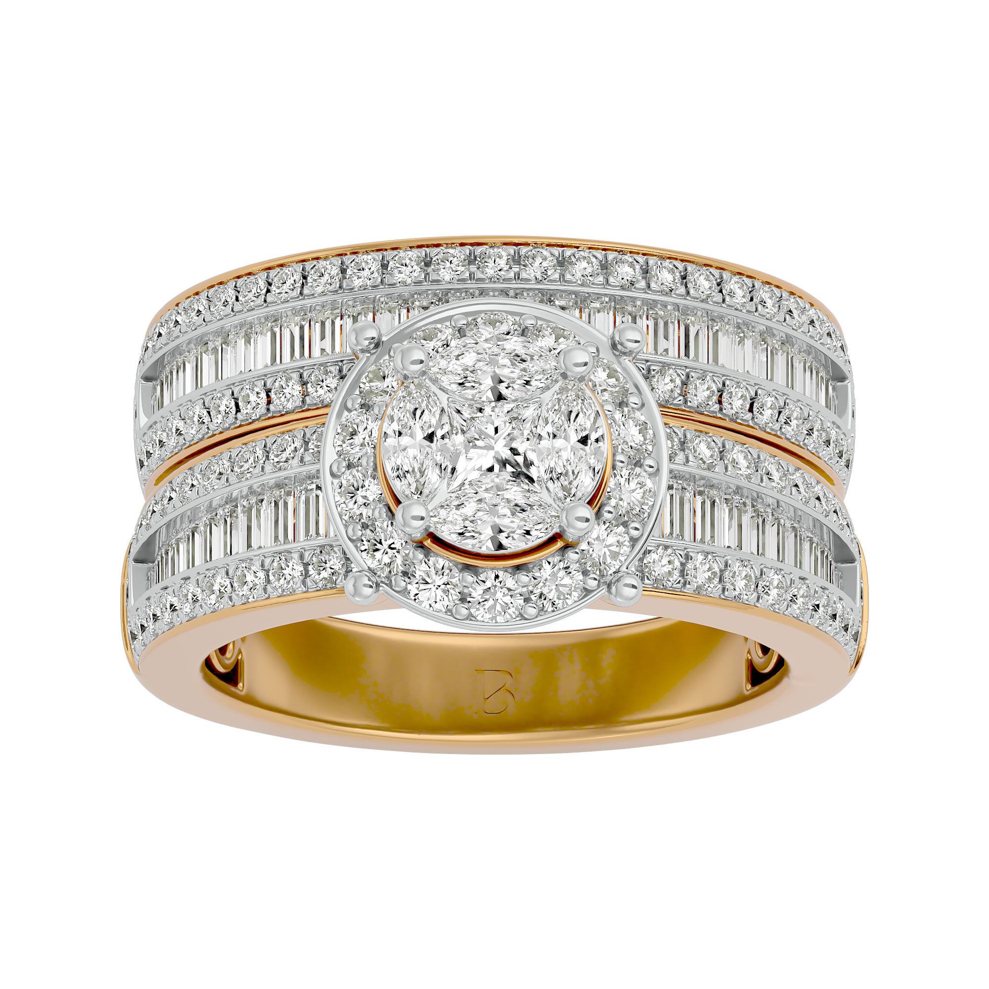 Royal Cascade Diamond Ring