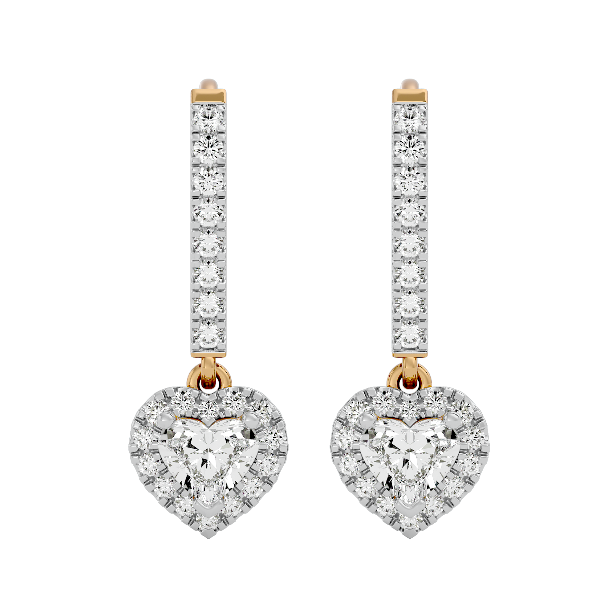Amore Solitaire Earrings
