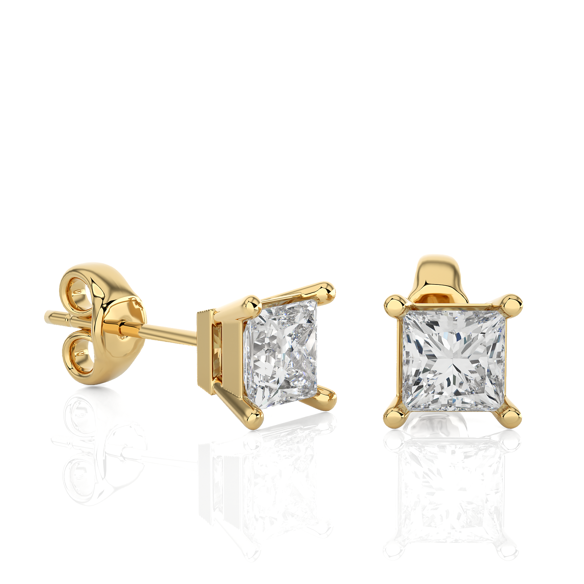 Astre Lab Grown Diamond Stud Earrings
