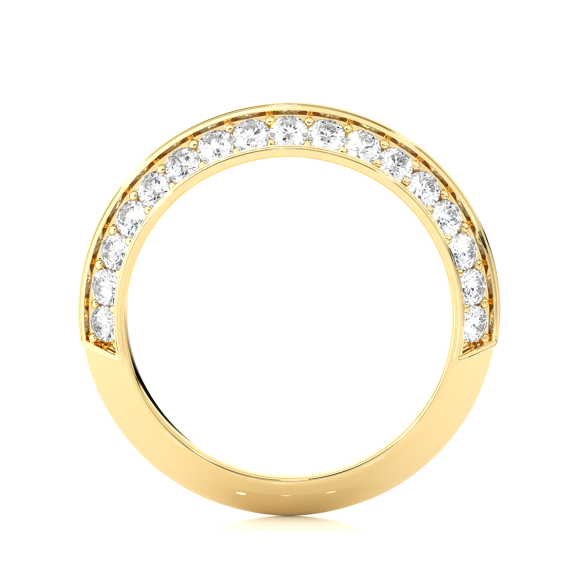 Infinite Embrace Solitaire Lab Grown Diamond Ring