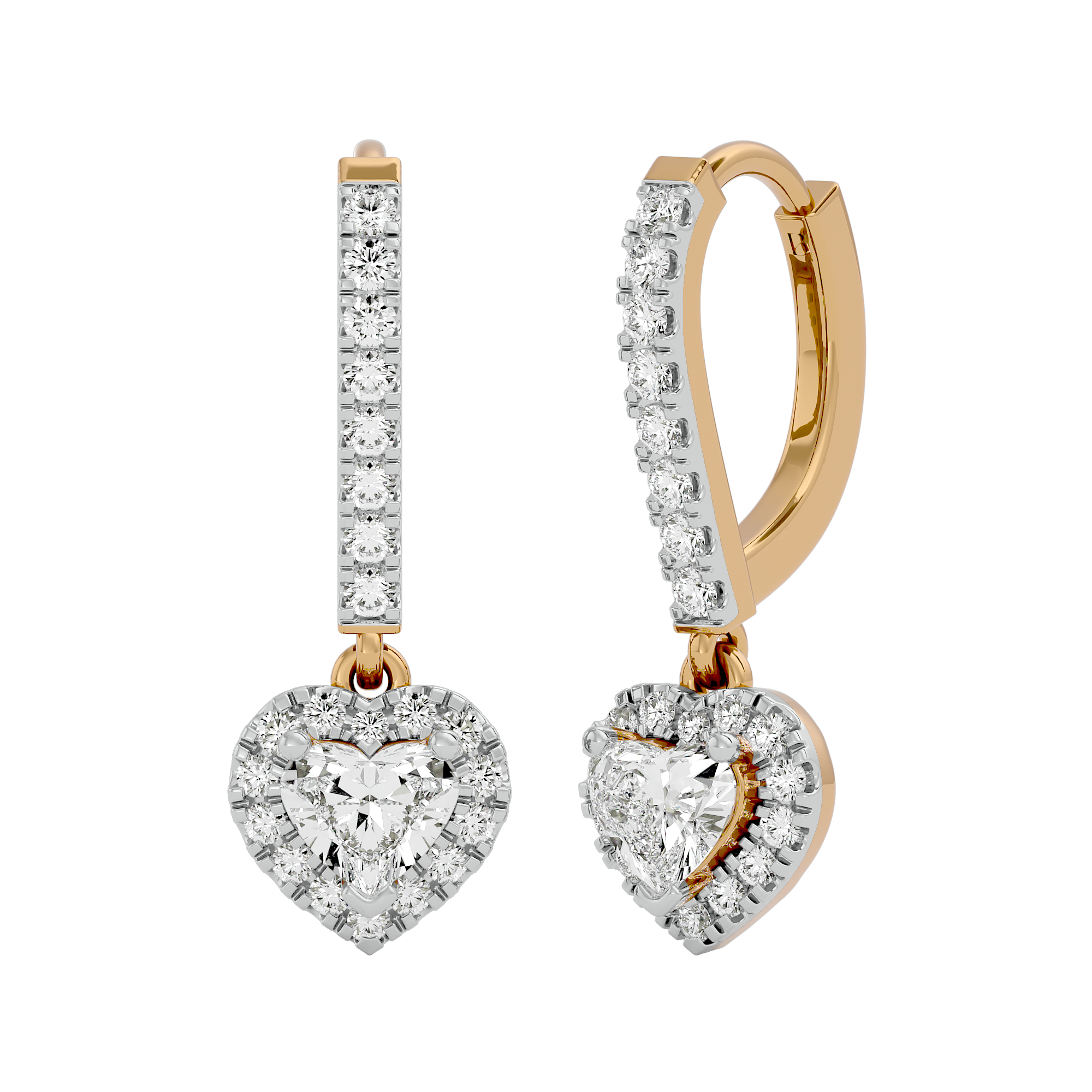 Amore Solitaire Earrings