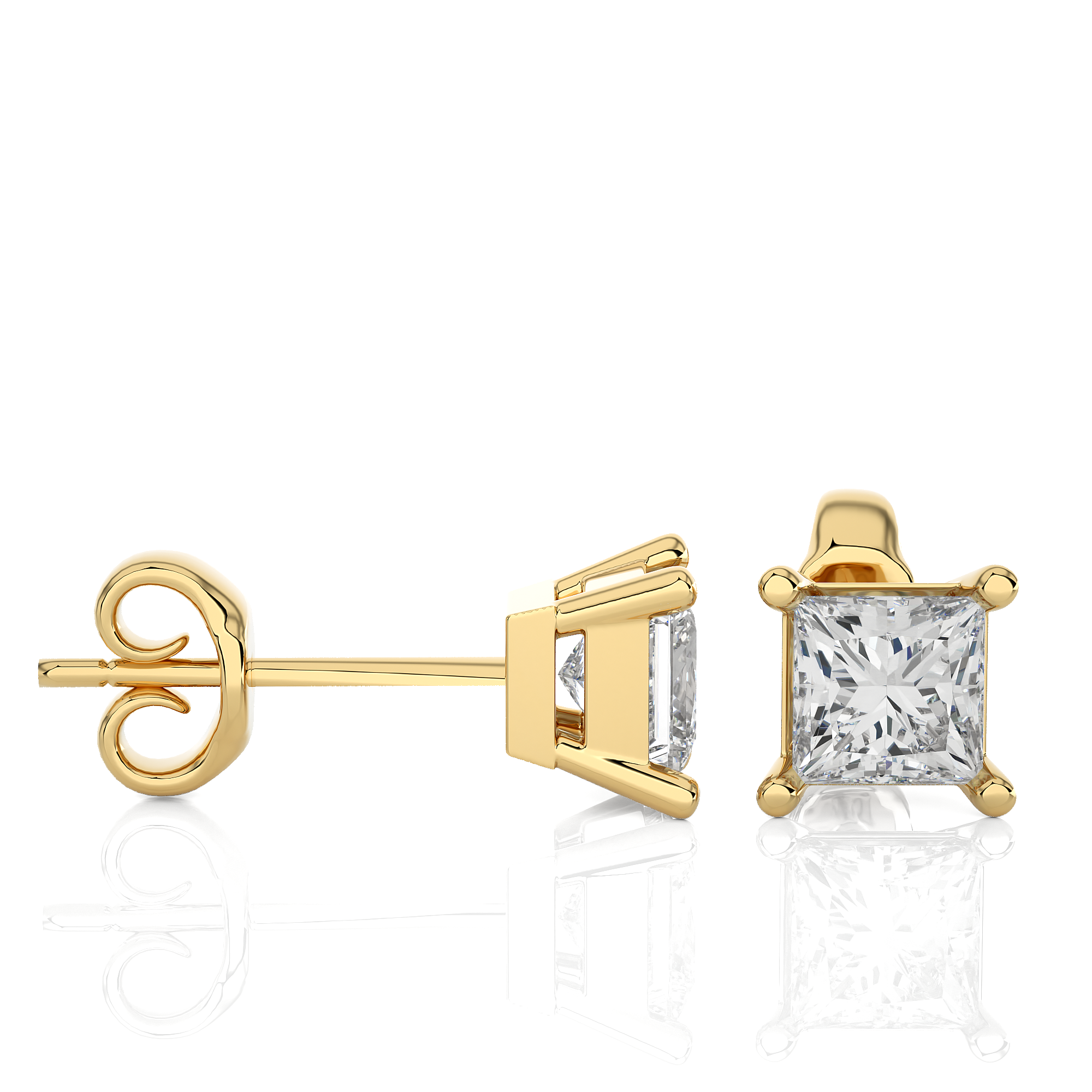 Astre Lab Grown Diamond Stud Earrings