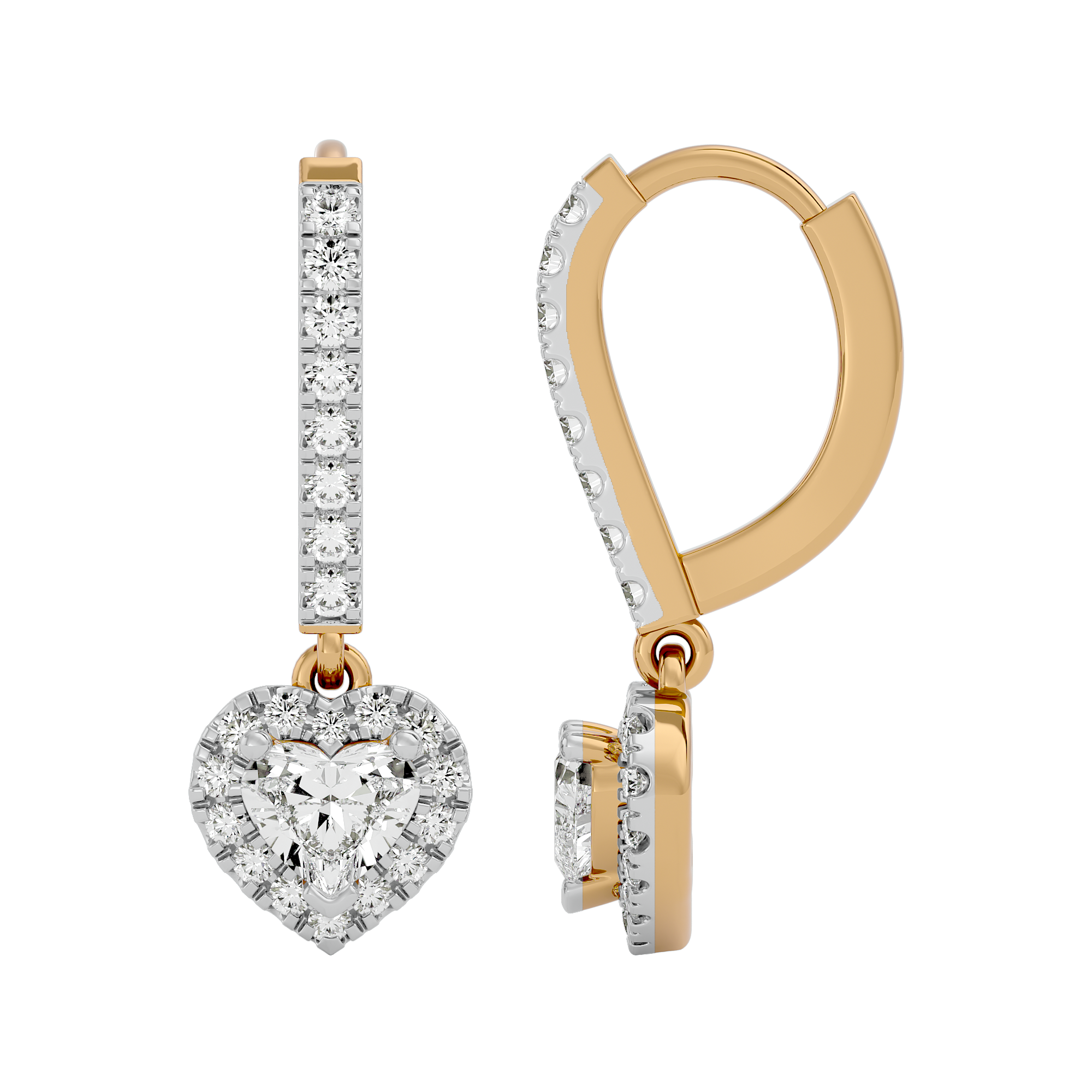 Amore Solitaire Earrings