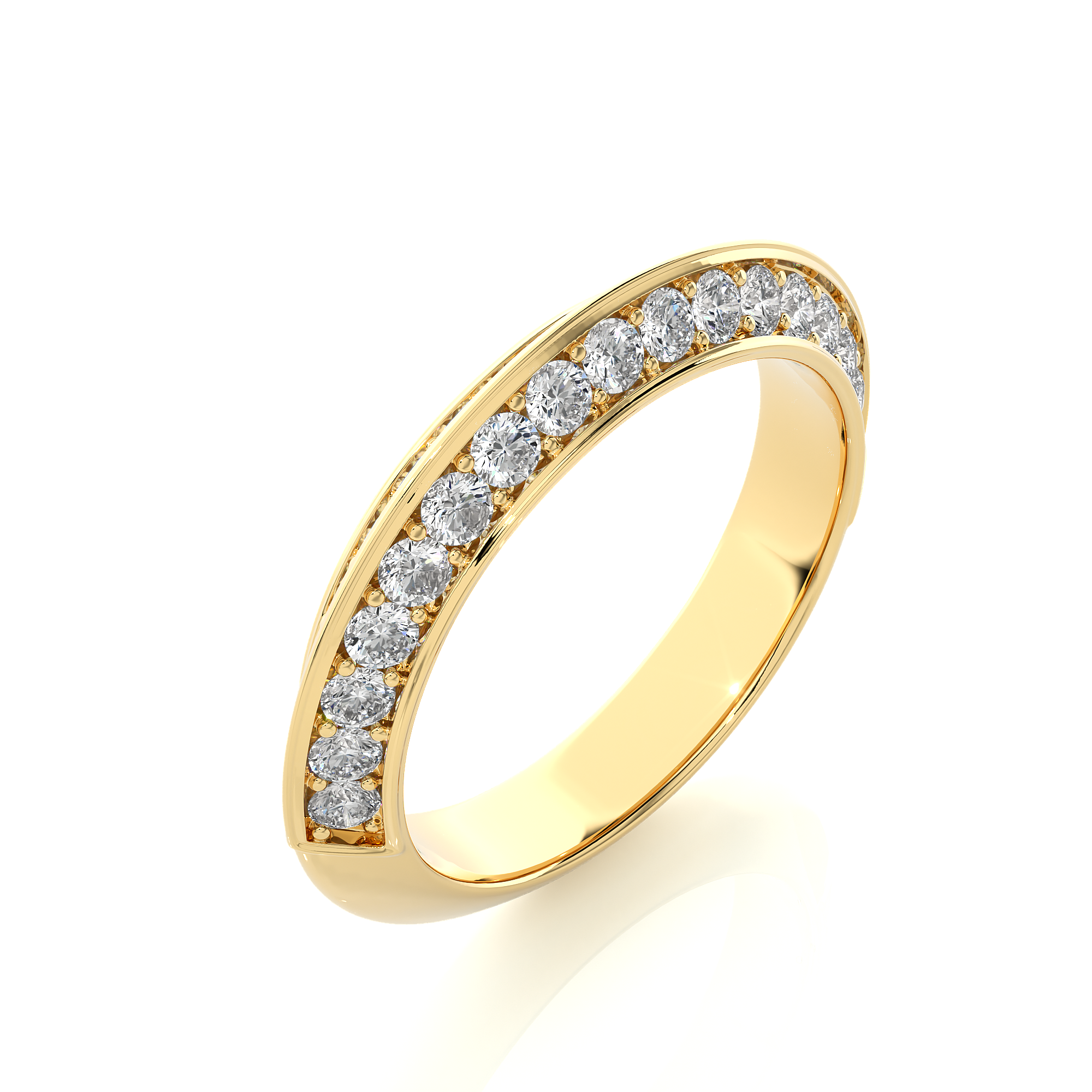 Infinite Embrace Solitaire Lab Grown Diamond Ring