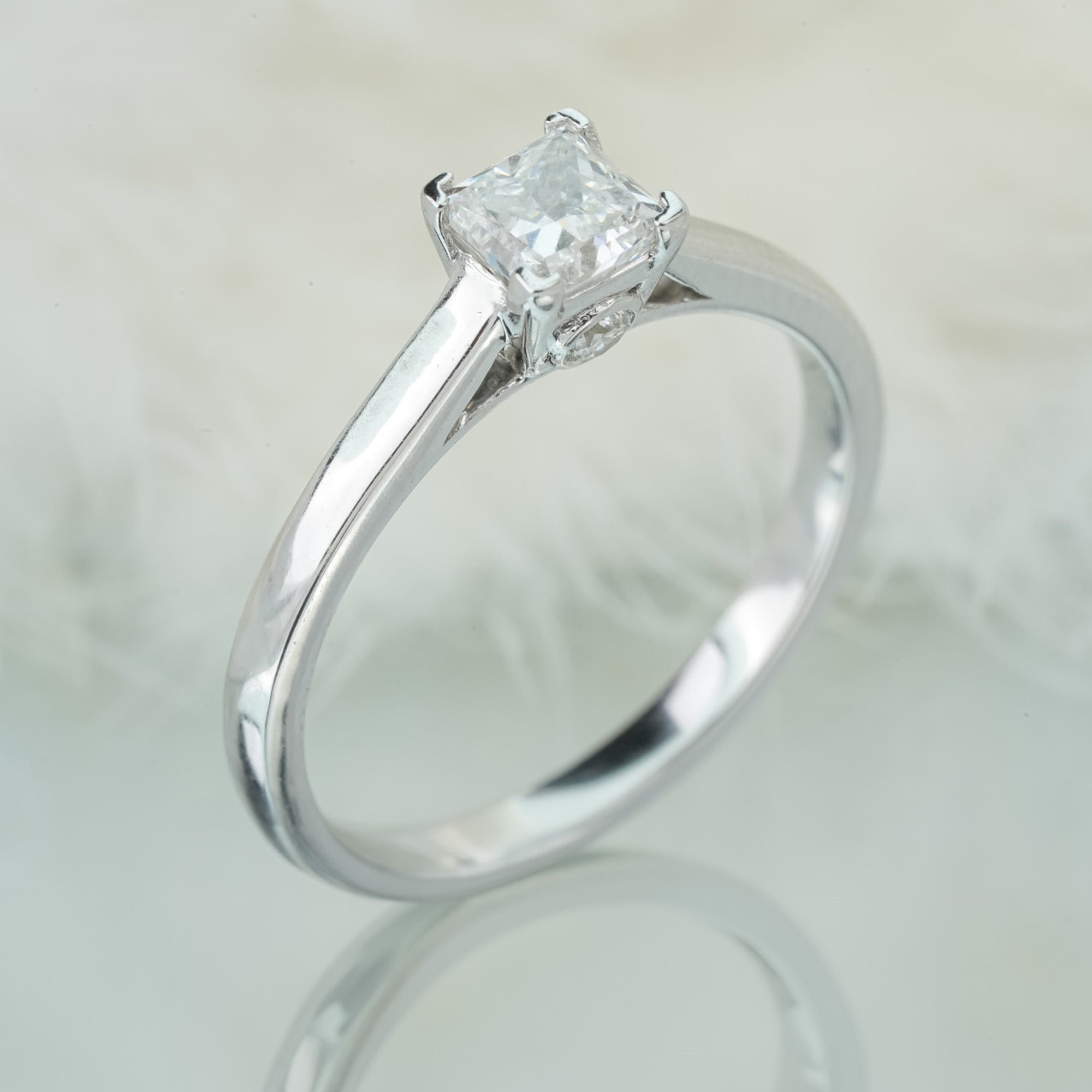 Infinity For Life Solitaire Diamond Ring