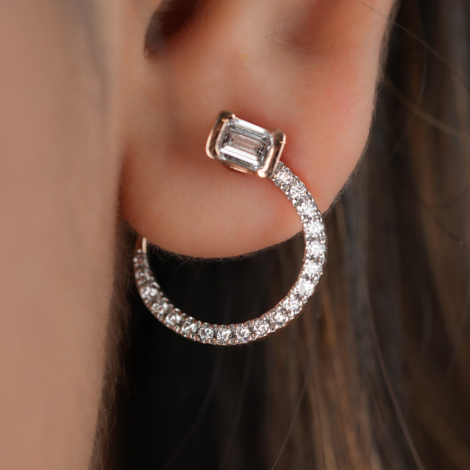 Luxe Legacy Solitaire Earrings