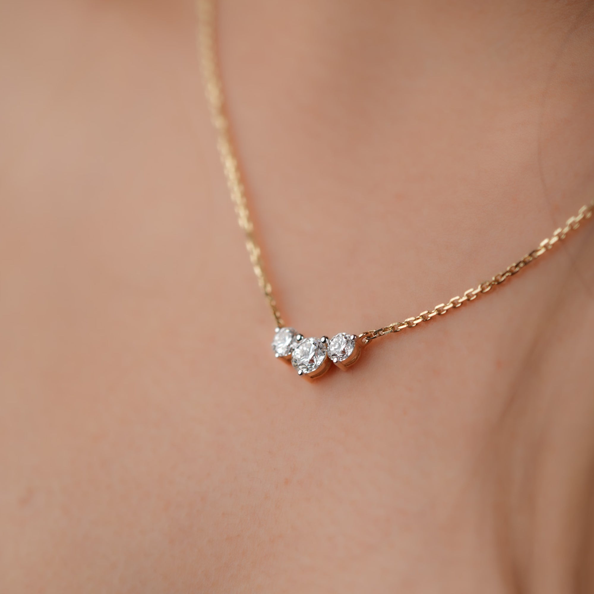 Divine Trilogy Solitaire Pendant