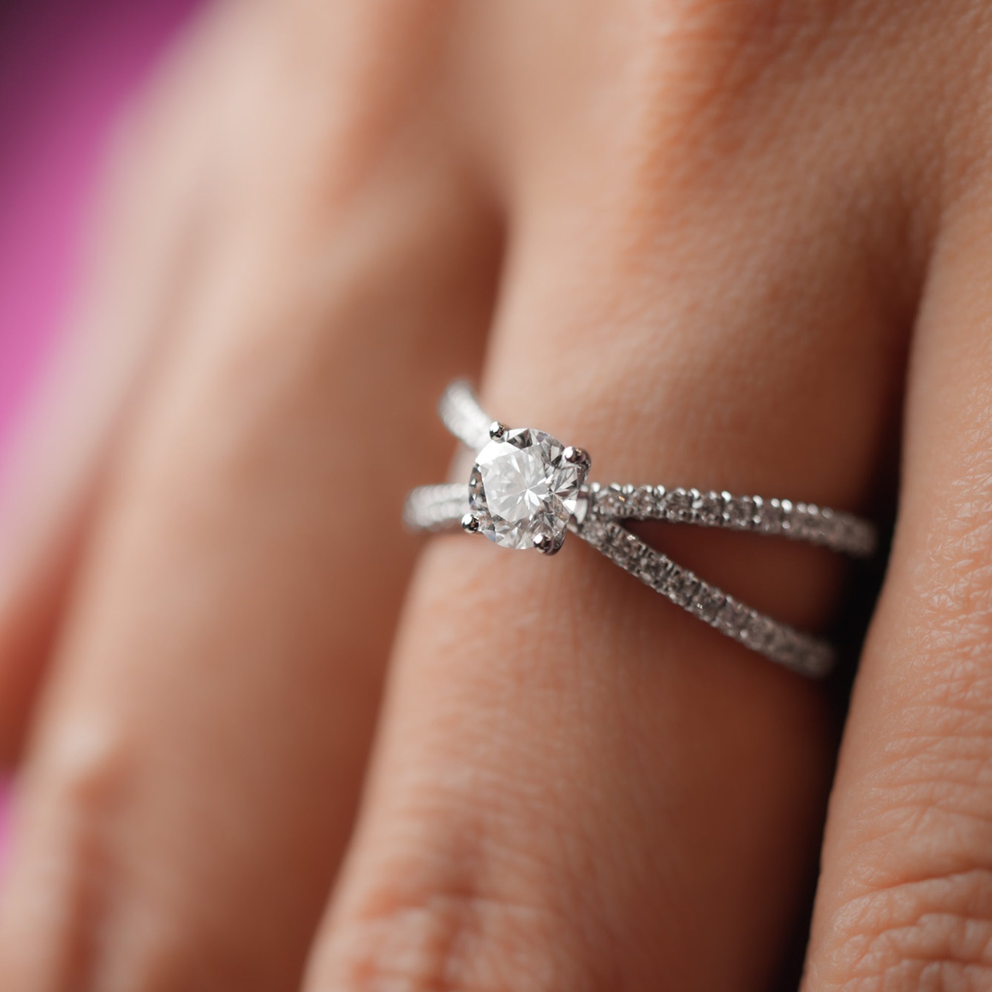 Luxe Legacy Solitaire Diamond Ring