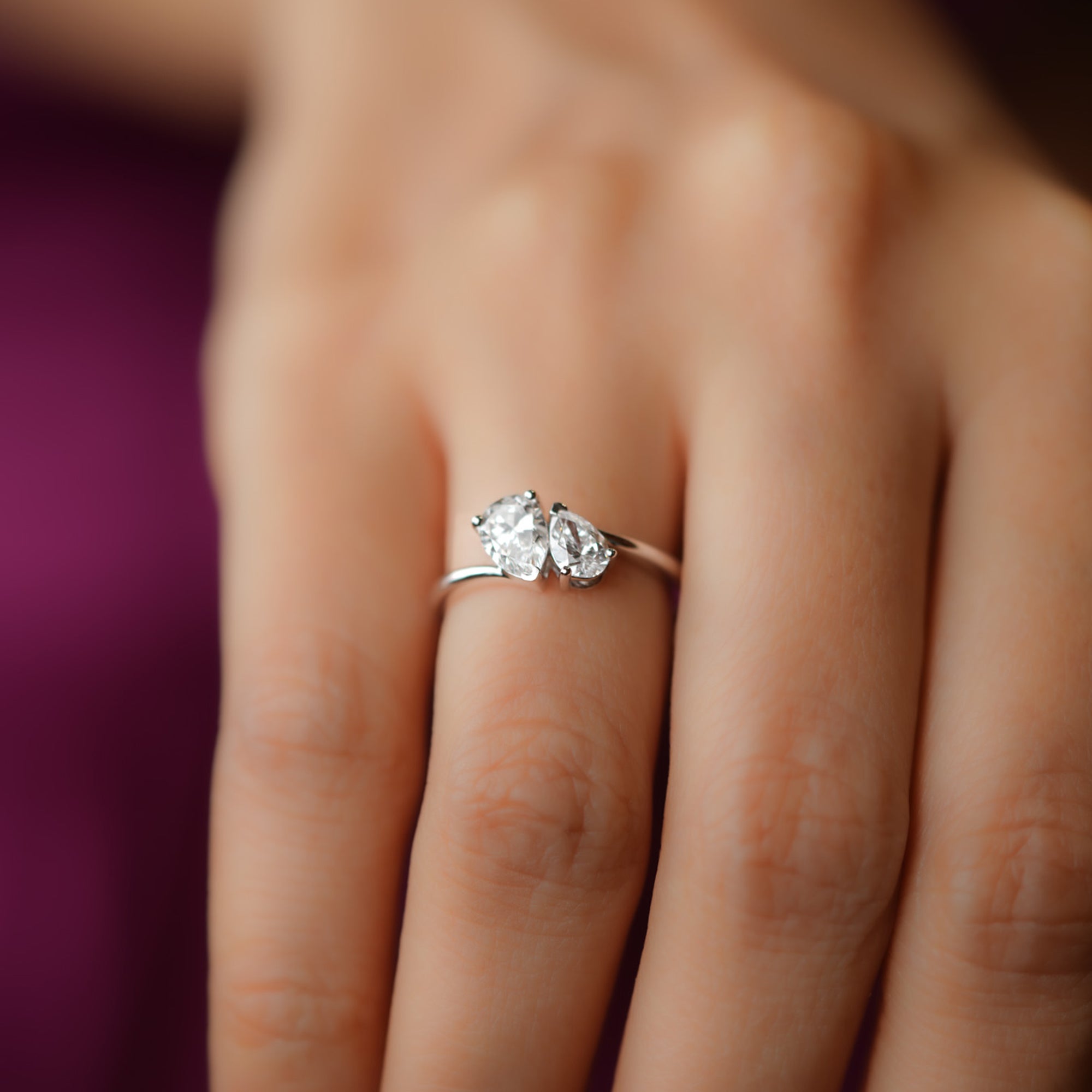 Eternal Blend Solitaire Diamond Ring