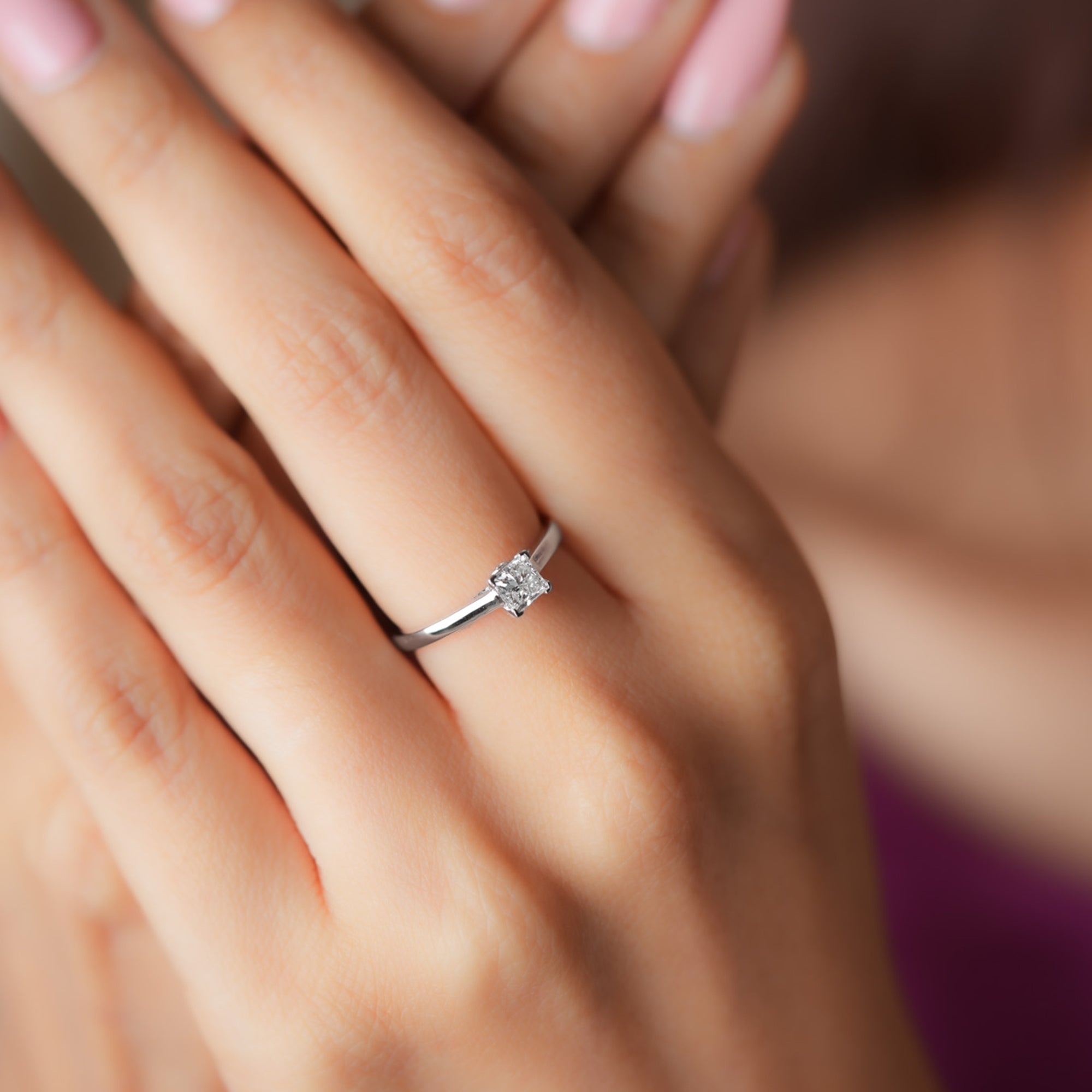 Infinity For Life Solitaire Diamond Ring