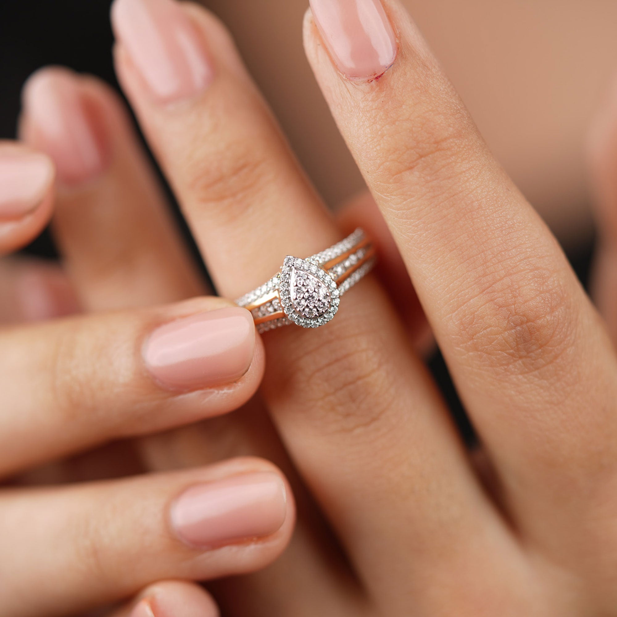Sublime Harmony Diamond Ring